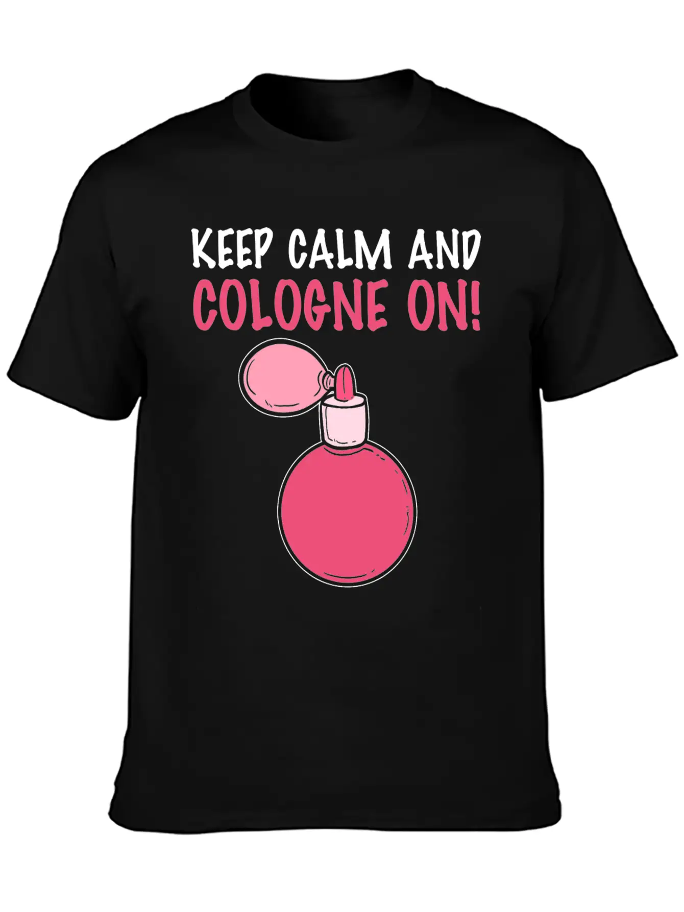 Keep Calm Relaxing Smell Gift Unisex Short Sleeve Soft Cotton T-Shirt – Casual Everyday Wear