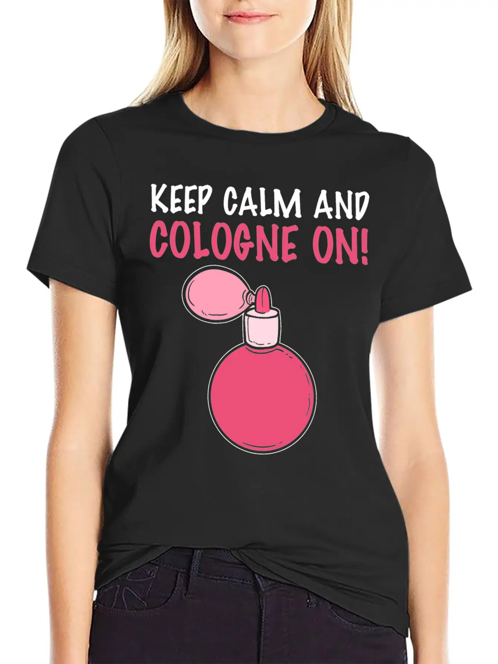 Keep Calm Relaxing Smell Gift Unisex Short Sleeve Soft Cotton T-Shirt – Casual Everyday Wear