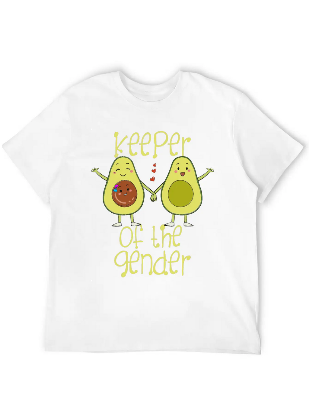 Keeper Of The Gender Reveal Baby Shower Party Avoc Unisex Casual T-Shirt – Clean Design For Daily Comfort