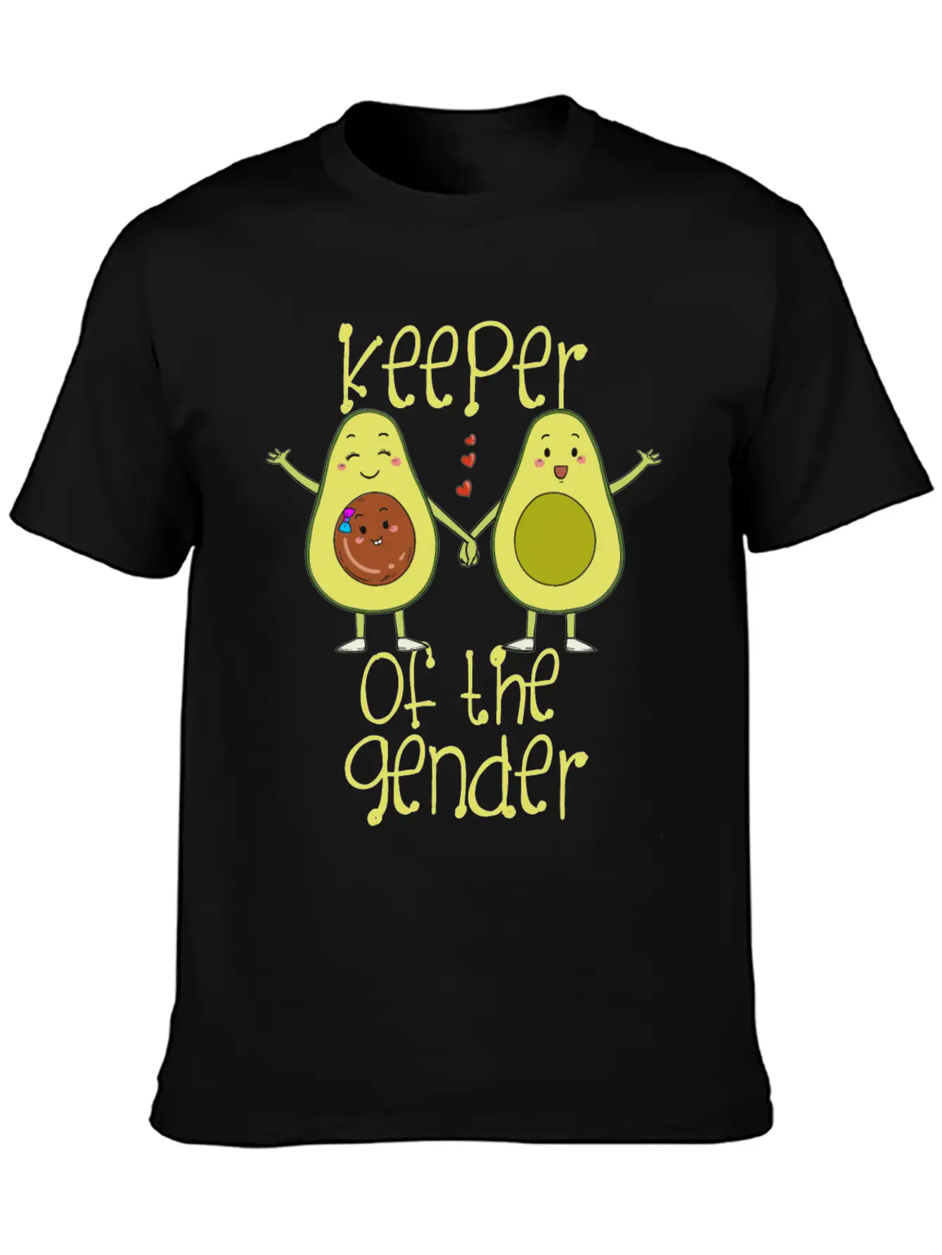 Keeper Of The Gender Reveal Baby Shower Party Avoc Unisex Casual T-Shirt – Clean Design For Daily Comfort