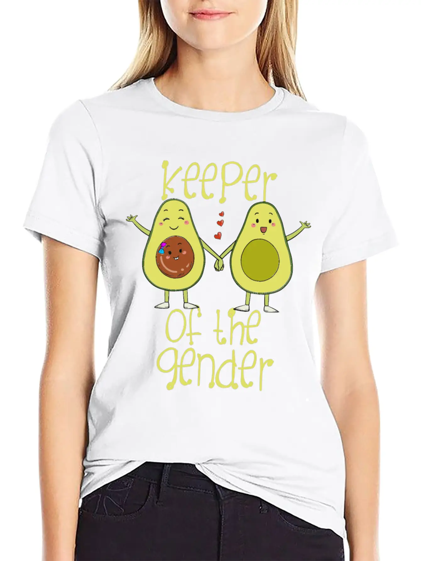 Keeper Of The Gender Reveal Baby Shower Party Avoc Unisex Casual T-Shirt – Clean Design For Daily Comfort
