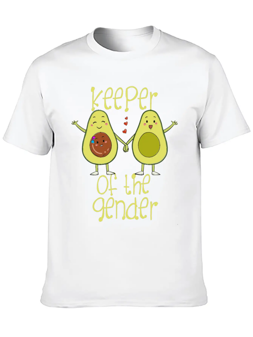 Keeper Of The Gender Reveal Baby Shower Party Avoc Unisex Casual T-Shirt – Clean Design For Daily Comfort