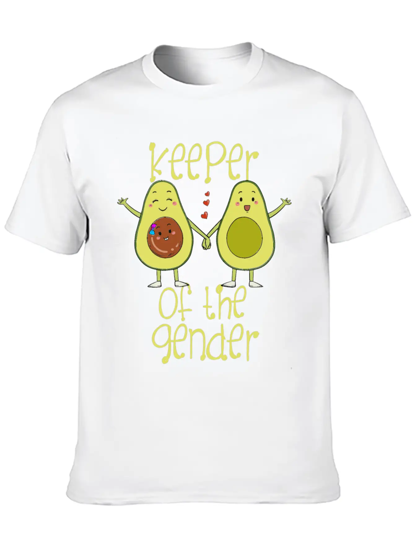 Keeper Of The Gender Reveal Baby Shower Party Avoc Unisex Casual T-Shirt – Clean Design For Daily Comfort