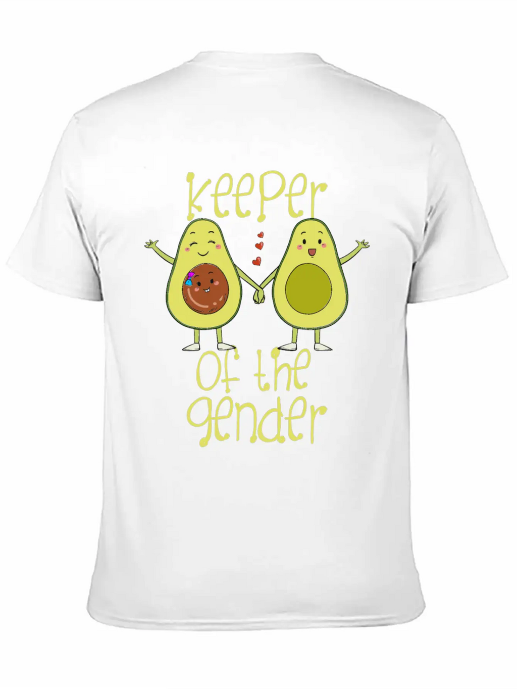 Keeper Of The Gender Reveal Baby Shower Party Avoc Unisex Casual T-Shirt – Clean Design For Daily Comfort