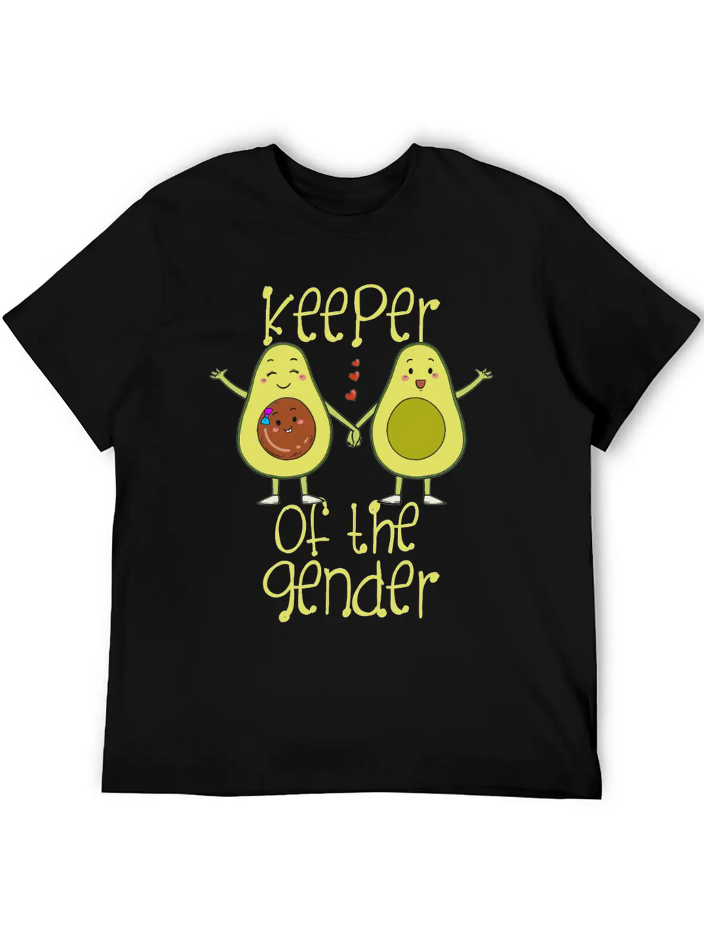 Keeper Of The Gender Reveal Baby Shower Party Avoc Unisex Casual T-Shirt – Clean Design For Daily Comfort