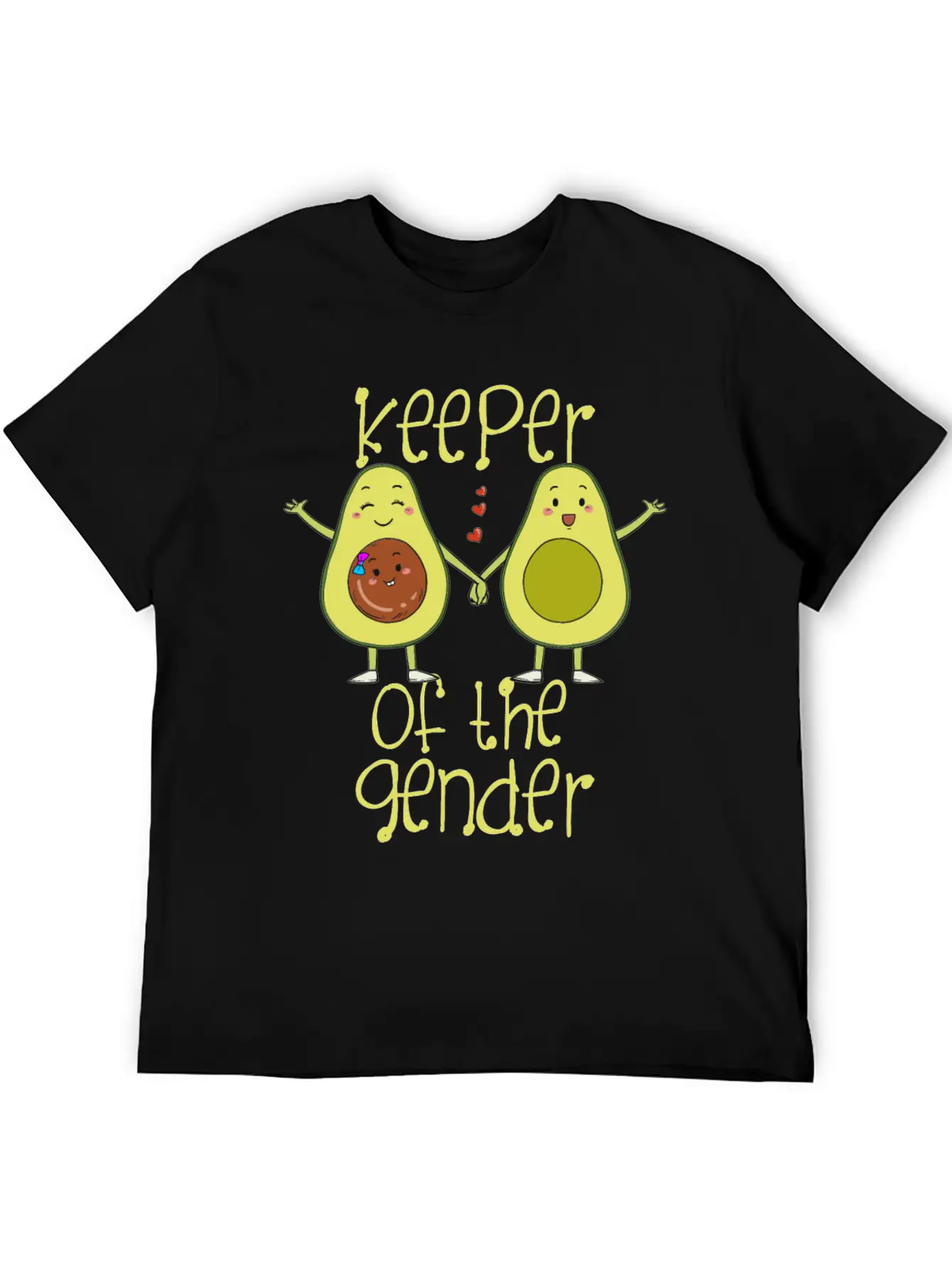 Keeper Of The Gender Reveal Baby Shower Party Avoc Unisex Casual T-Shirt – Clean Design For Daily Comfort