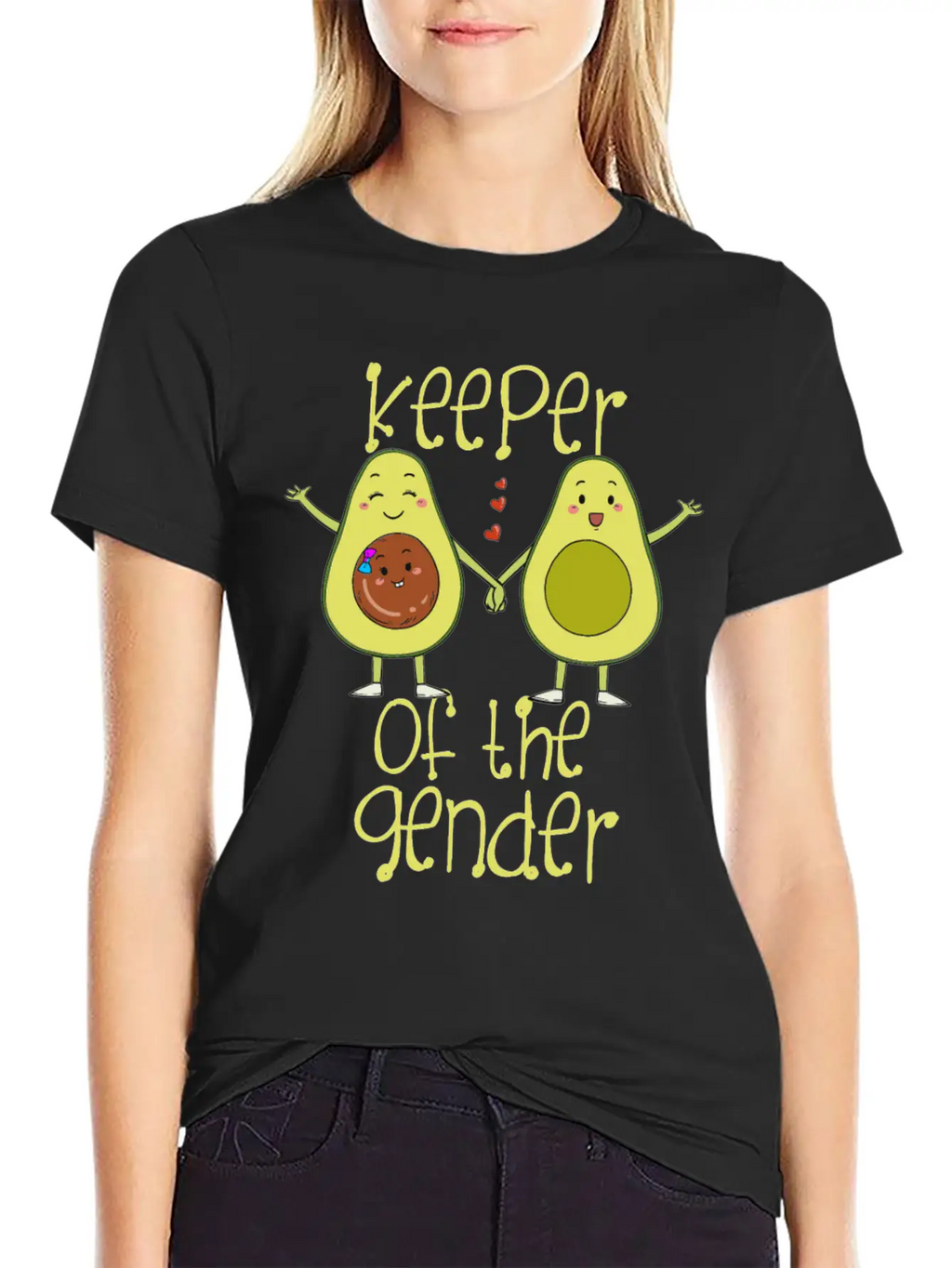 Keeper Of The Gender Reveal Baby Shower Party Avoc Unisex Casual T-Shirt – Clean Design For Daily Comfort