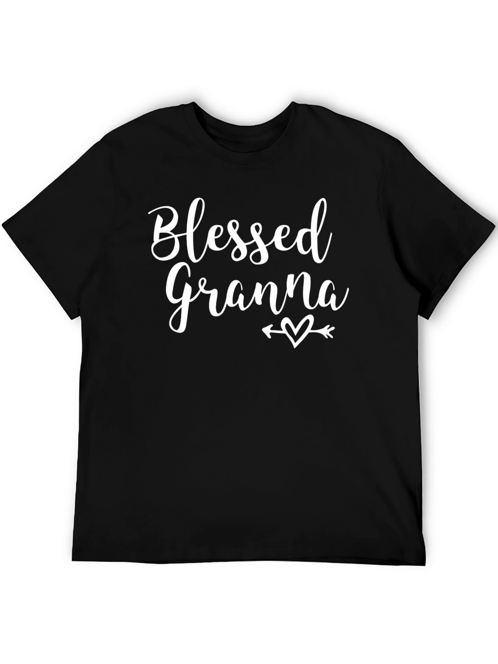Blessed Granna Graphic T-Shirt - Black