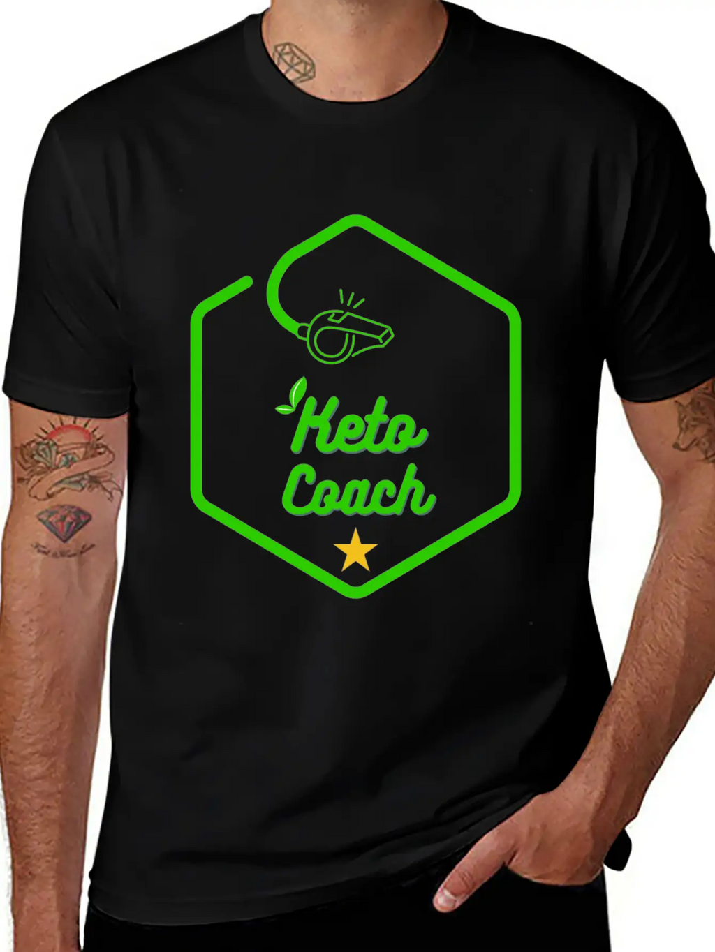 Keto Coach Unisex Casual T-Shirt – Clean Design For Daily Comfort