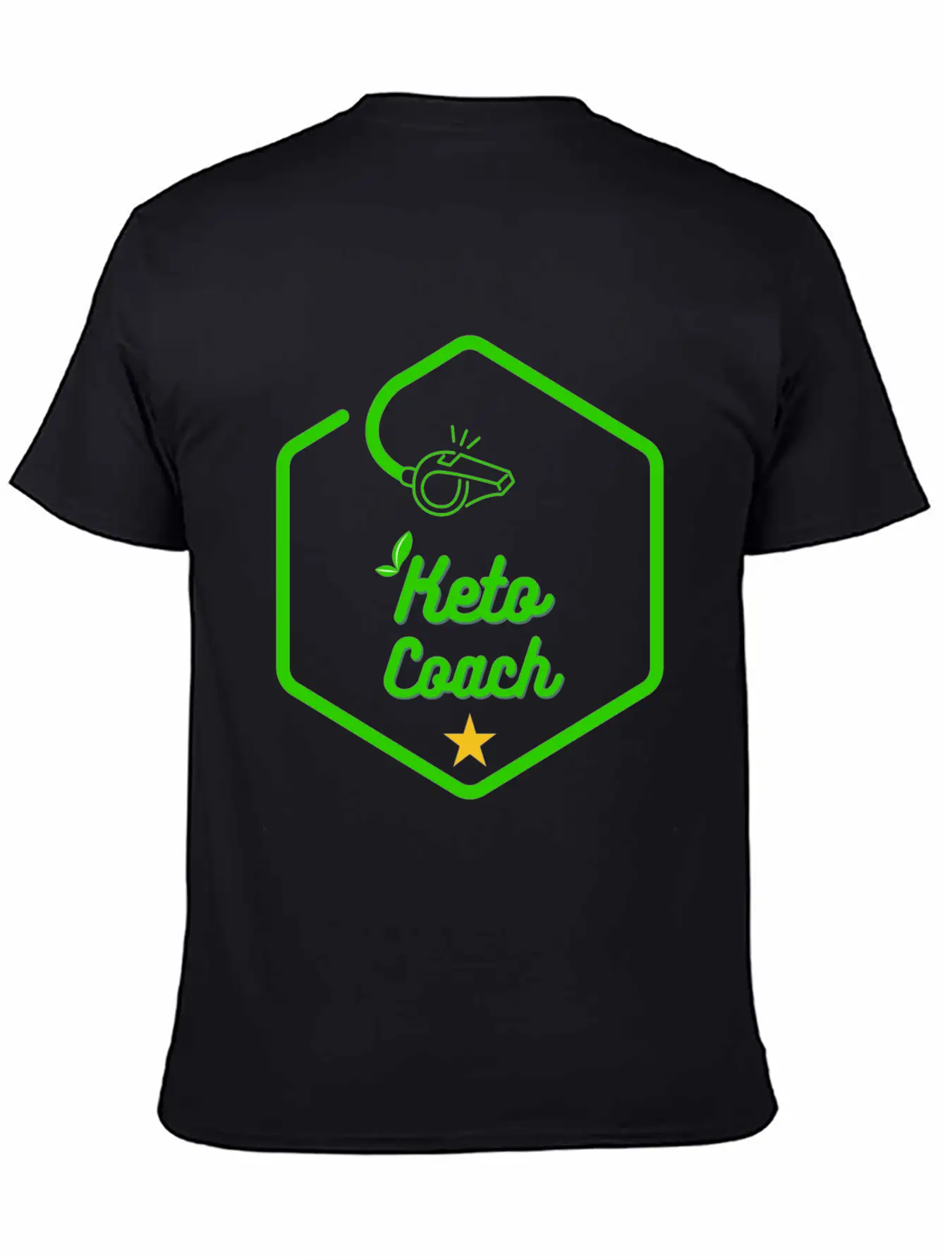 Keto Coach Unisex Casual T-Shirt – Clean Design For Daily Comfort