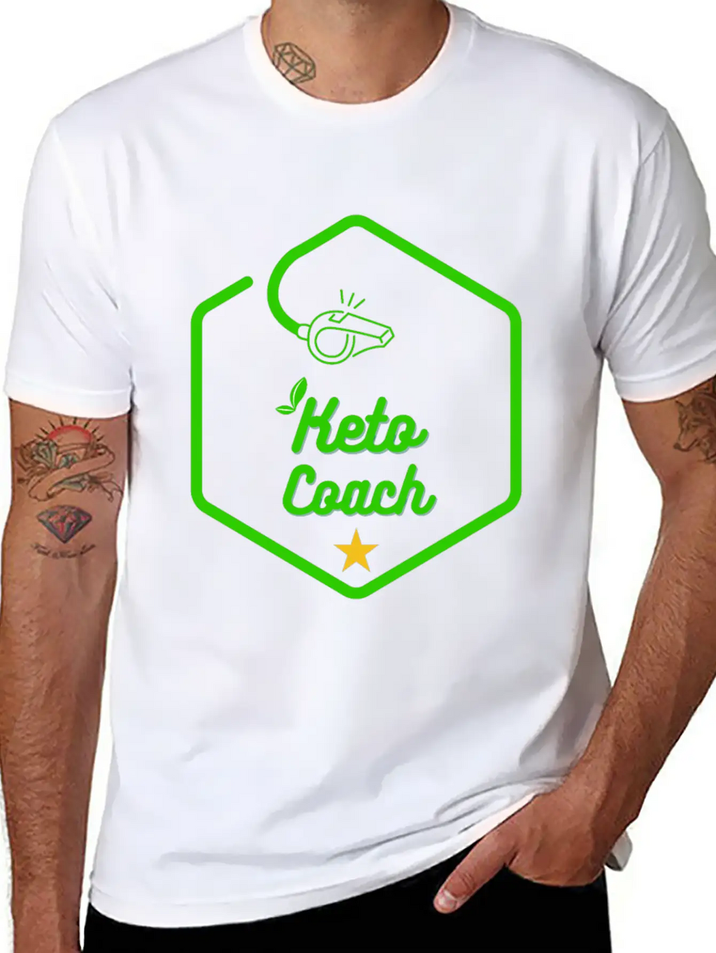 Keto Coach Unisex Casual T-Shirt – Clean Design For Daily Comfort