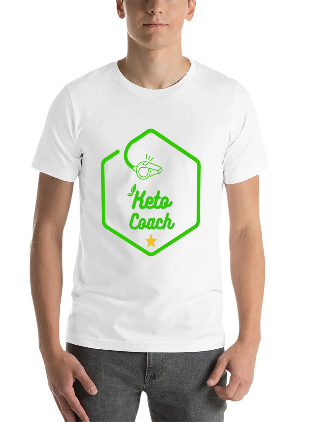 Keto Coach Unisex Casual T-Shirt – Clean Design For Daily Comfort