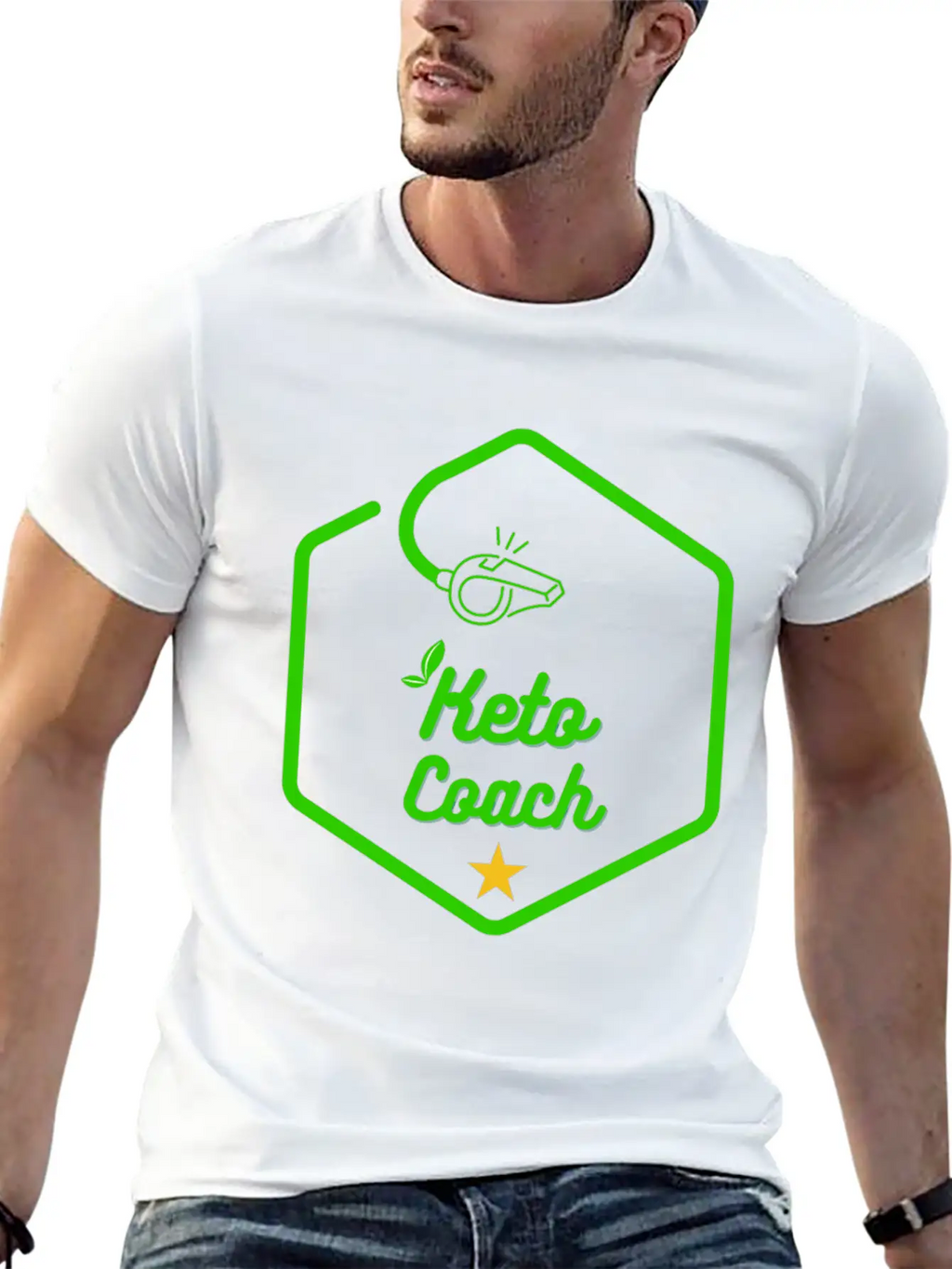 Keto Coach Unisex Casual T-Shirt – Clean Design For Daily Comfort