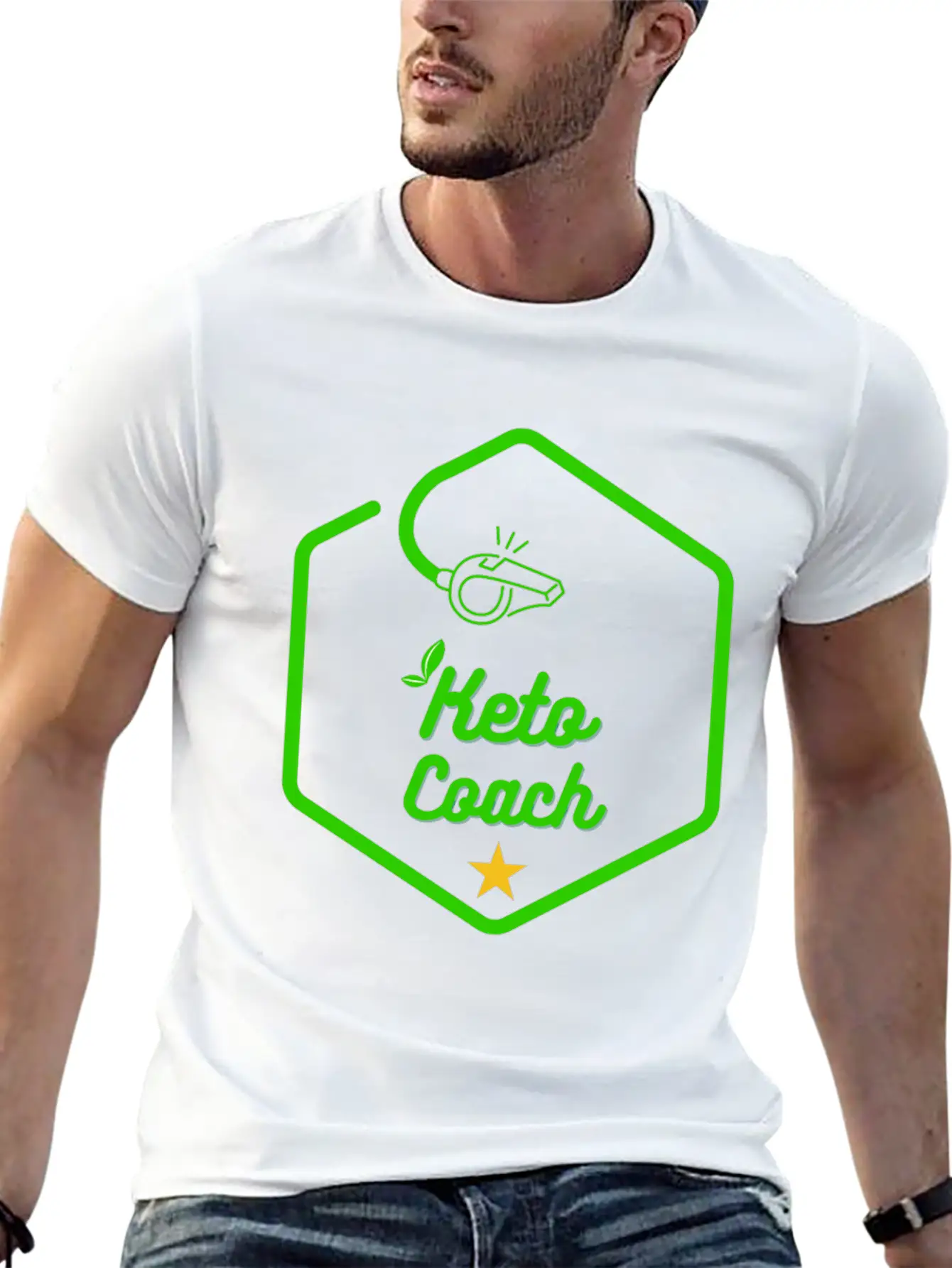 Keto Coach Unisex Casual T-Shirt – Clean Design For Daily Comfort