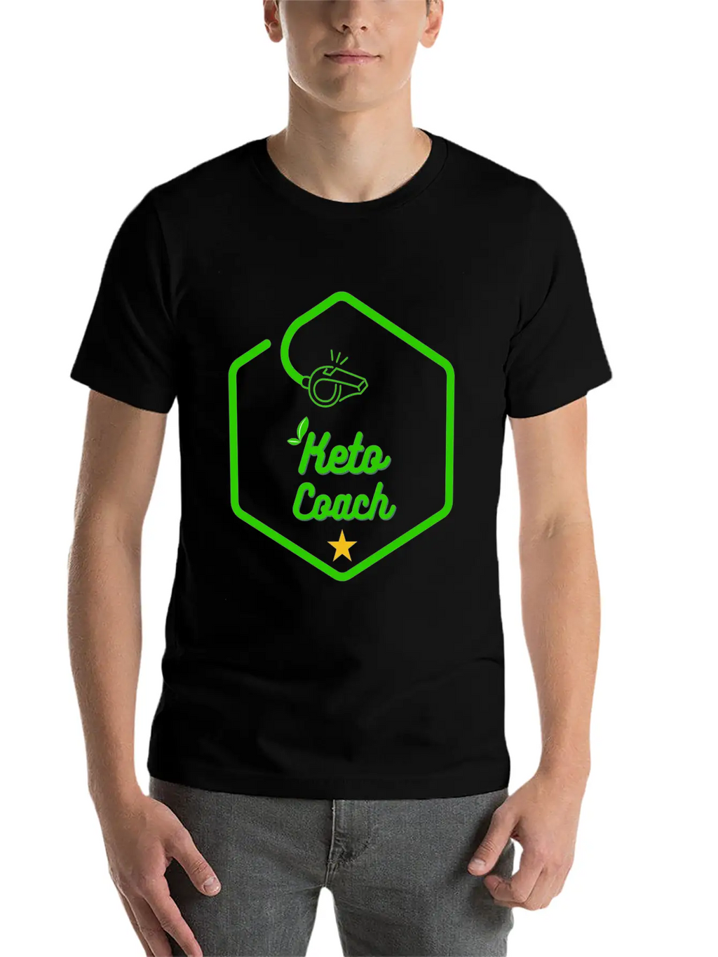 Keto Coach Unisex Casual T-Shirt – Clean Design For Daily Comfort