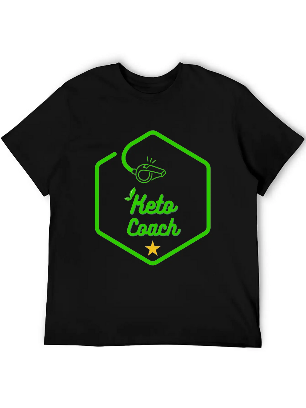 Keto Coach Unisex Casual T-Shirt – Clean Design For Daily Comfort