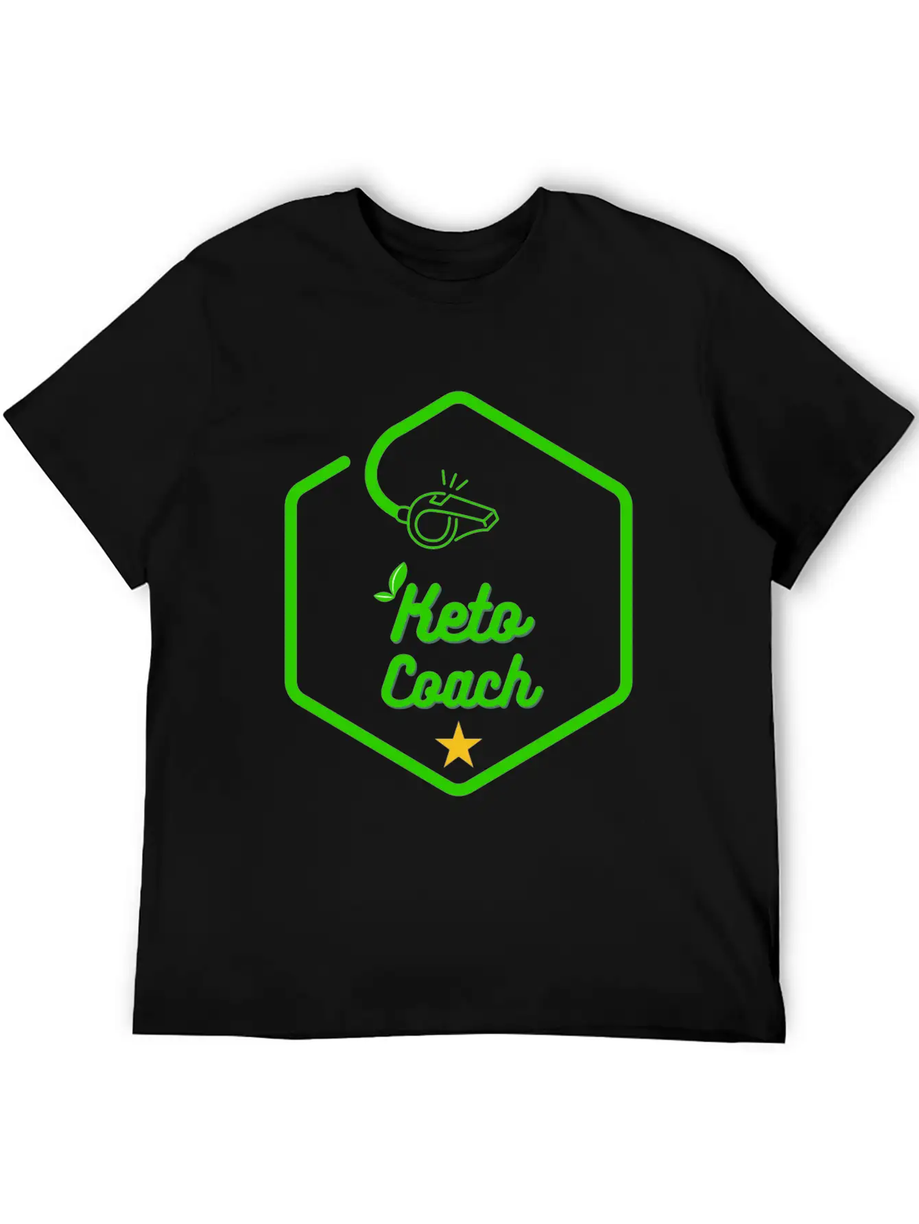 Keto Coach Unisex Casual T-Shirt – Clean Design For Daily Comfort