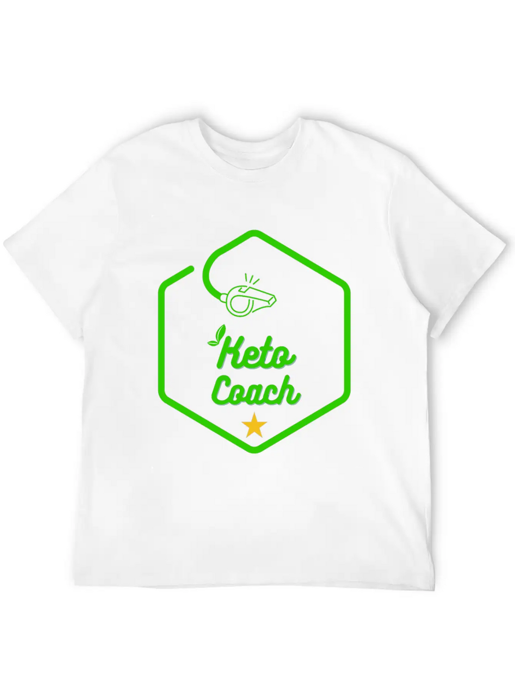 Keto Coach Unisex Casual T-Shirt – Clean Design For Daily Comfort