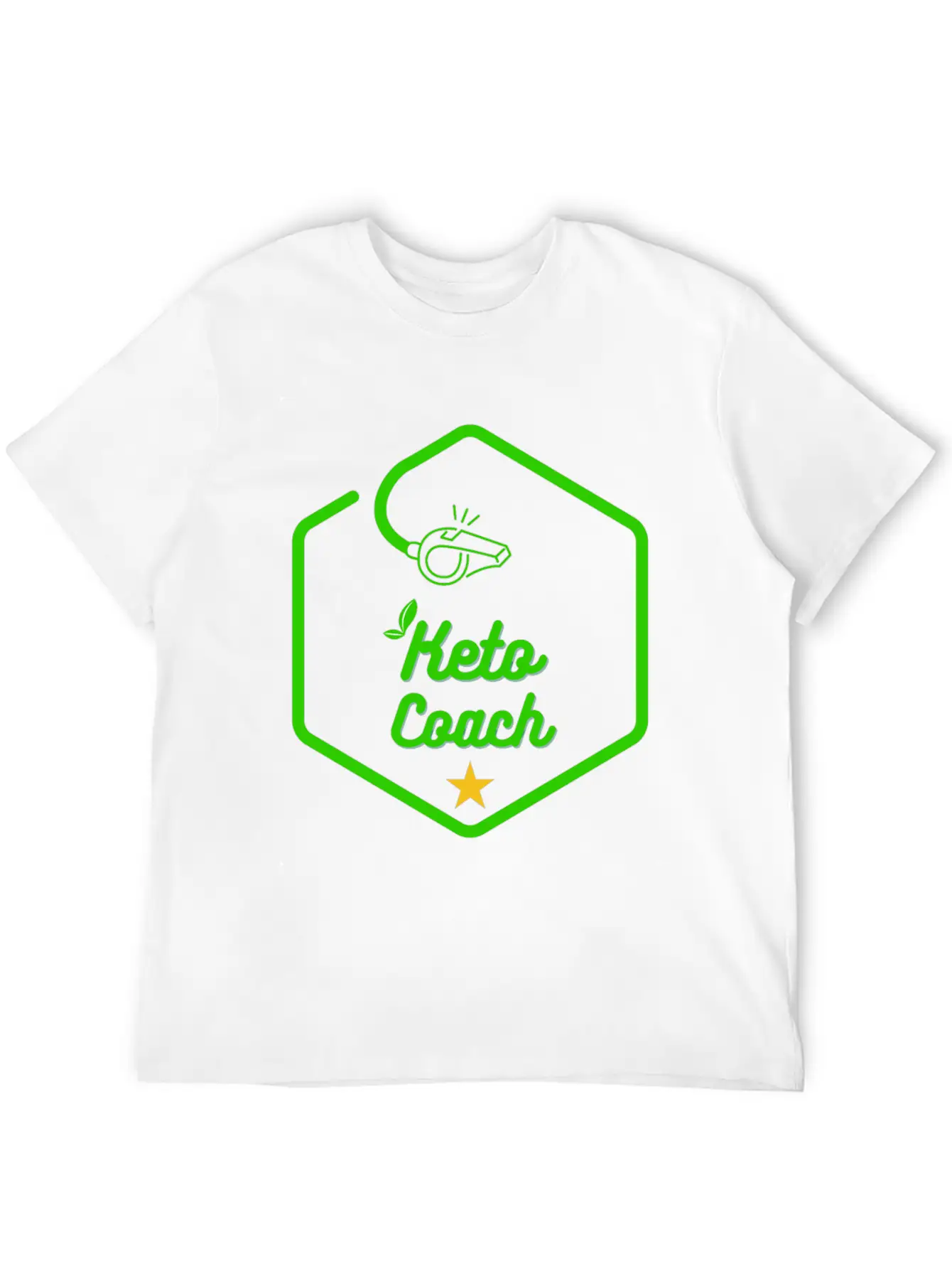Keto Coach Unisex Casual T-Shirt – Clean Design For Daily Comfort