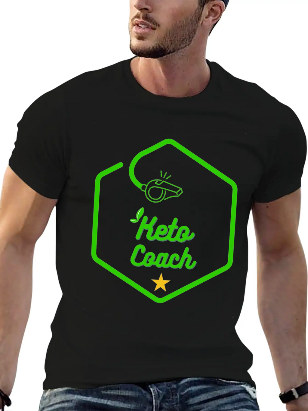 Keto Coach Unisex Casual T-Shirt – Clean Design For Daily Comfort