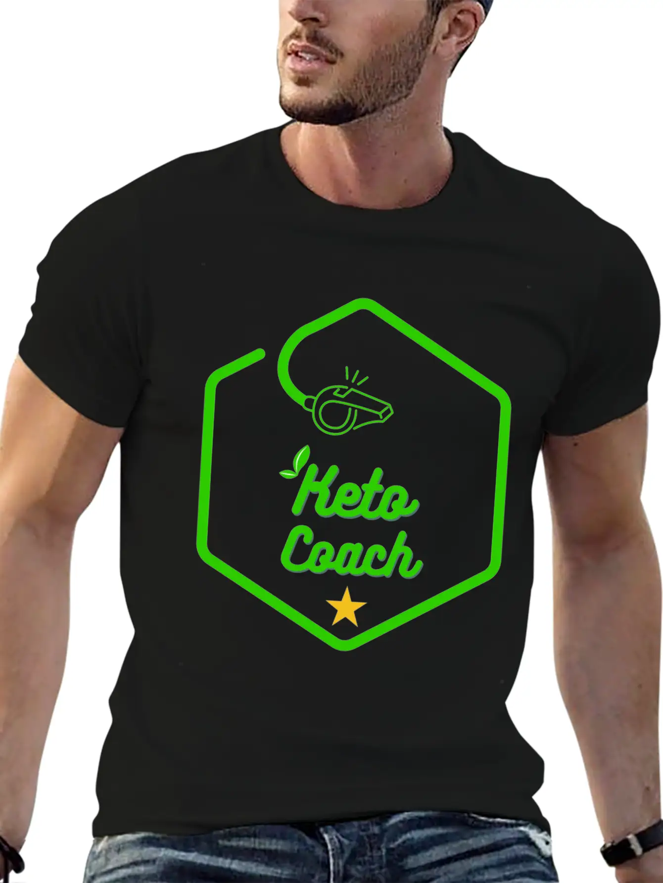 Keto Coach Unisex Casual T-Shirt – Clean Design For Daily Comfort