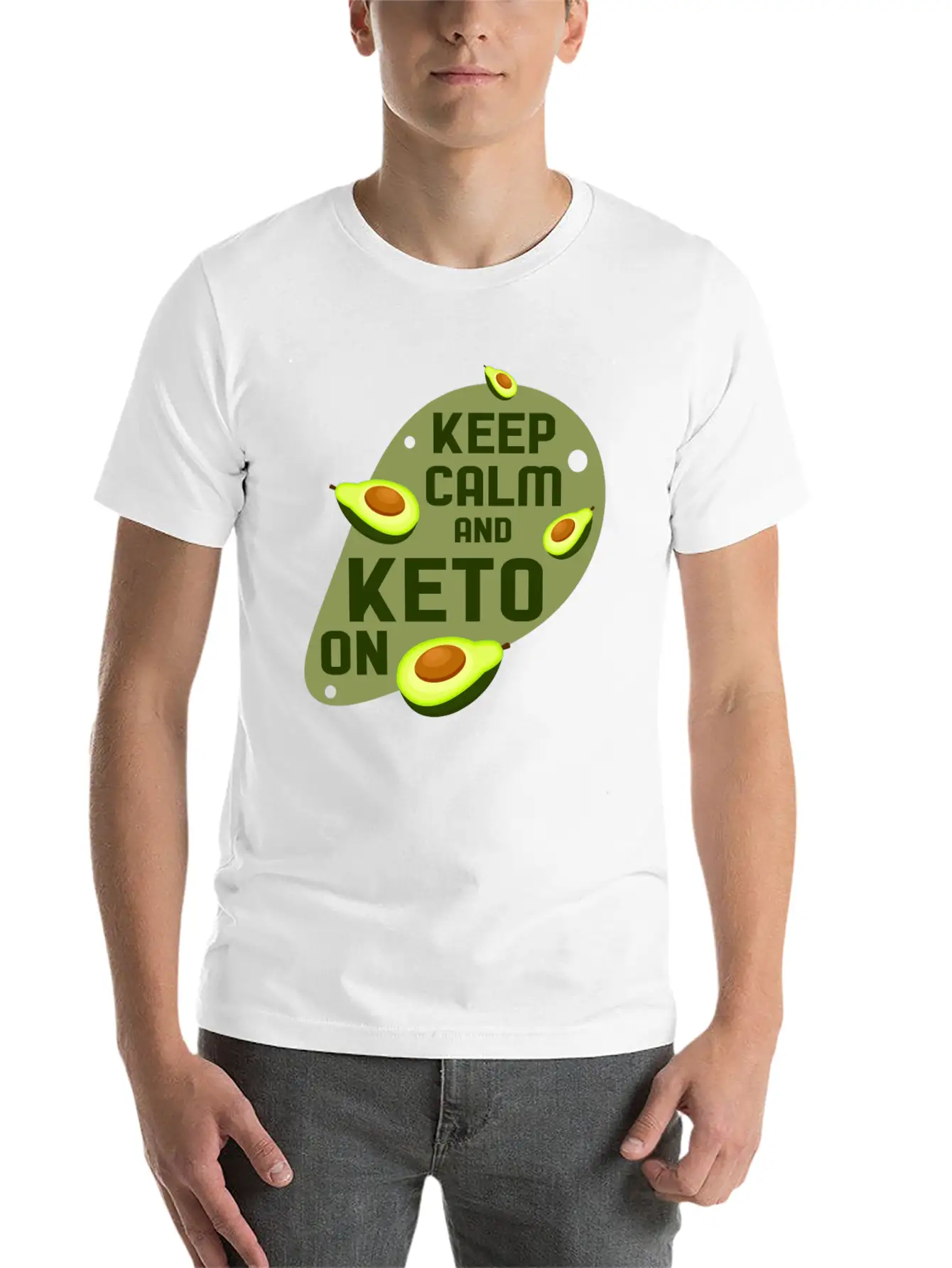 Keto Diet Diet Ketogenic Ketosis Health Fats Gift Unisex Casual T-Shirt – Clean Design For Daily Comfort