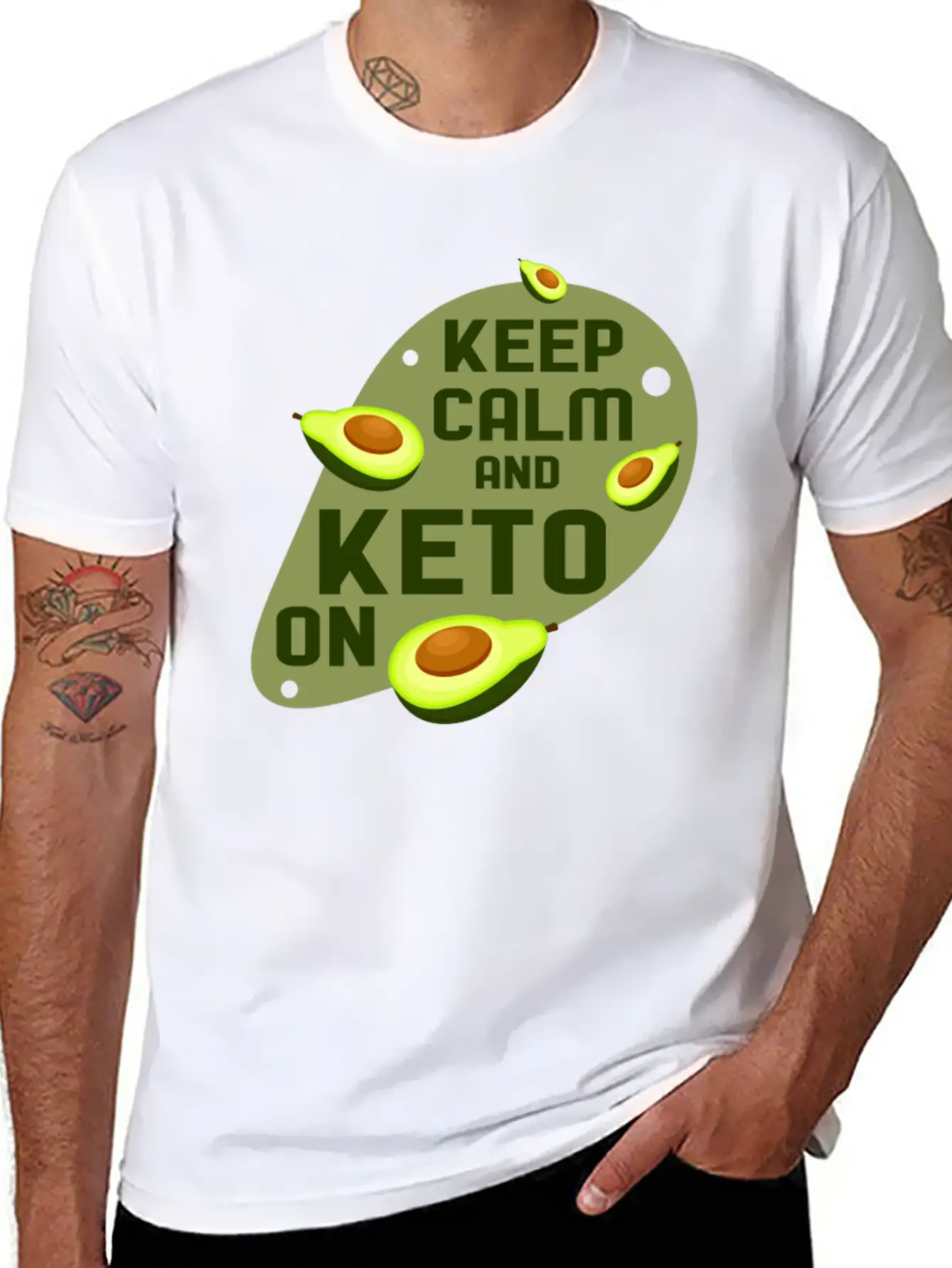 Keto Diet Diet Ketogenic Ketosis Health Fats Gift Unisex Casual T-Shirt – Clean Design For Daily Comfort
