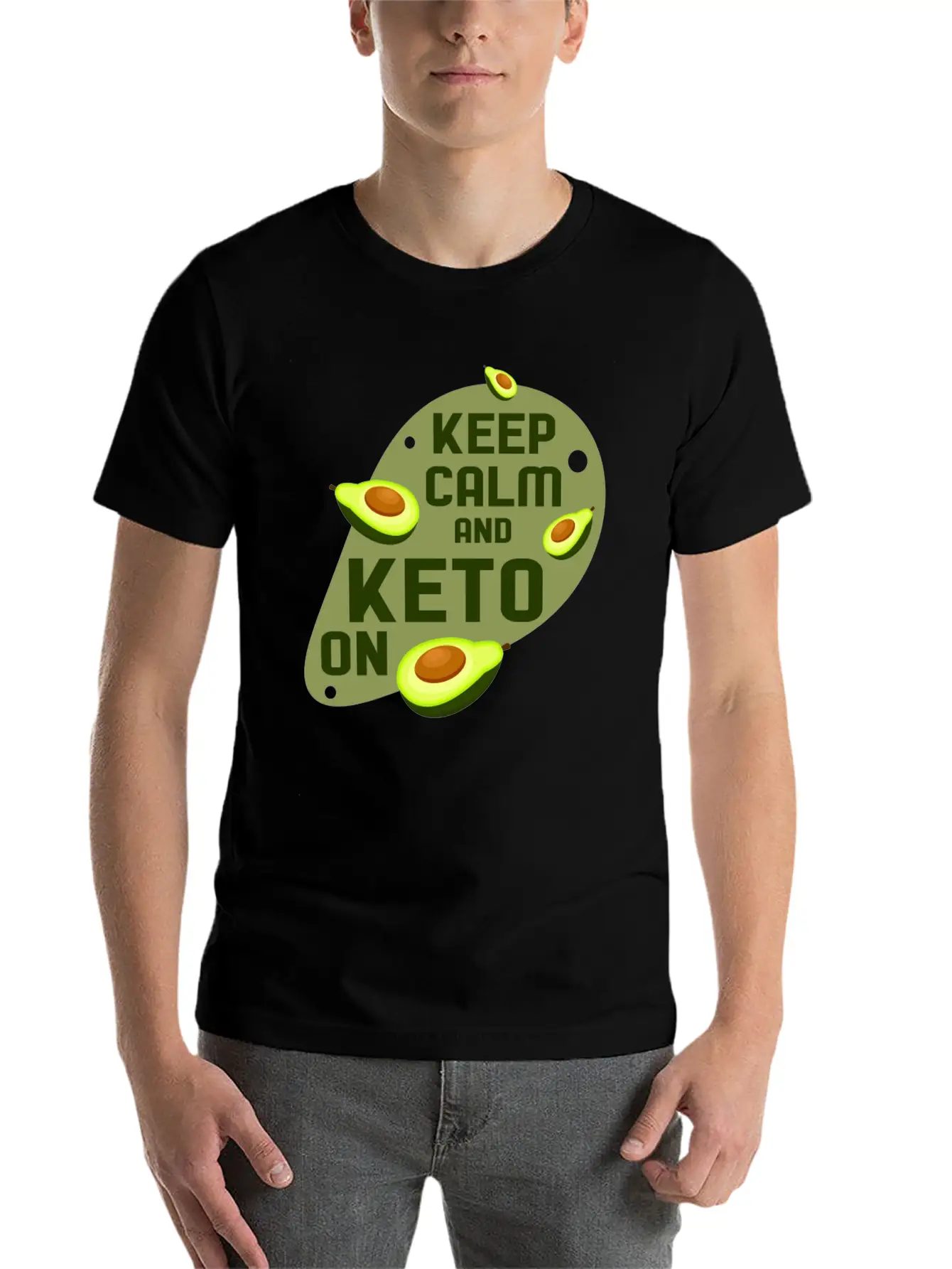 Keto Diet Diet Ketogenic Ketosis Health Fats Gift Unisex Casual T-Shirt – Clean Design For Daily Comfort