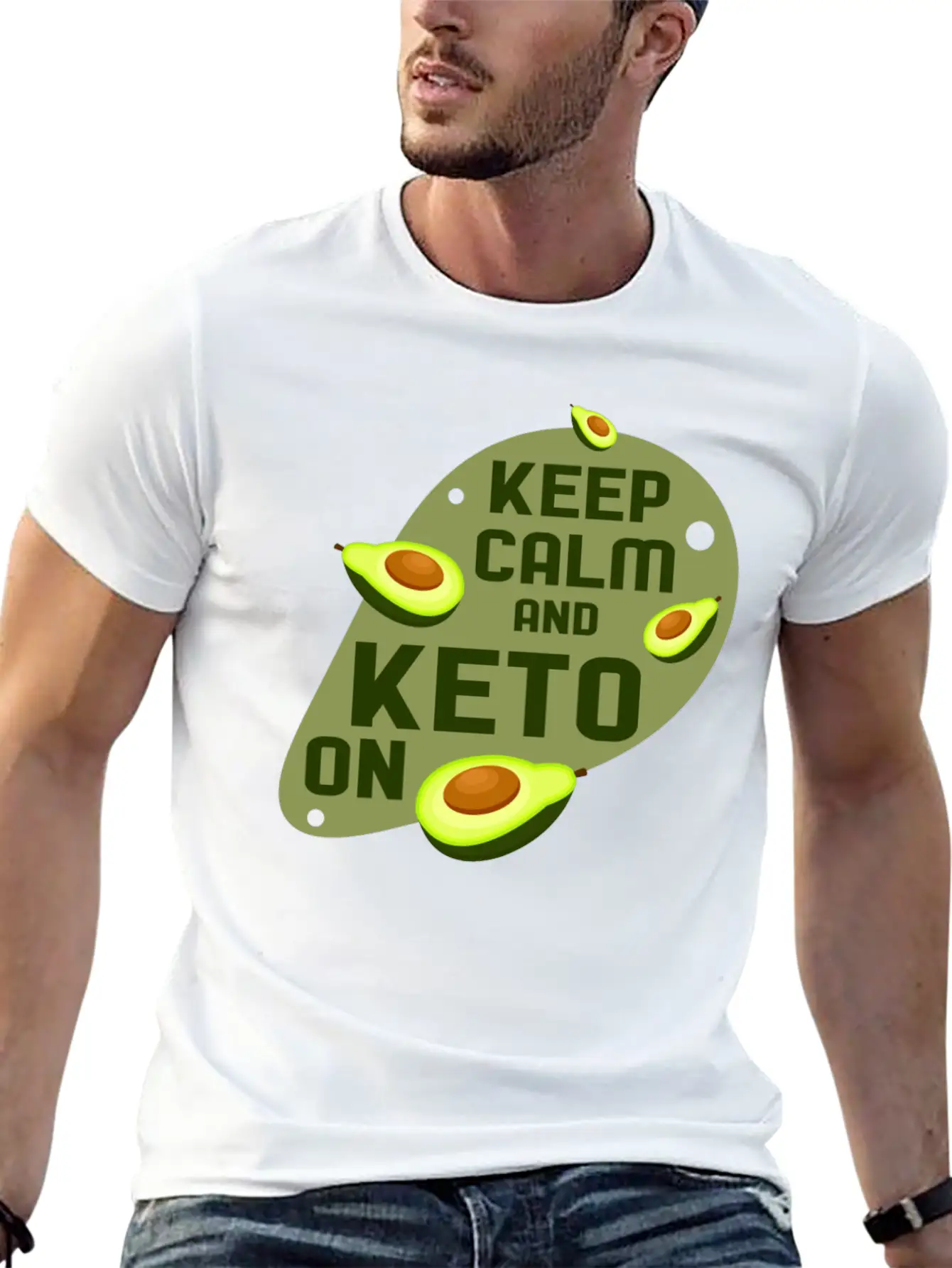 Keto Diet Diet Ketogenic Ketosis Health Fats Gift Unisex Casual T-Shirt – Clean Design For Daily Comfort