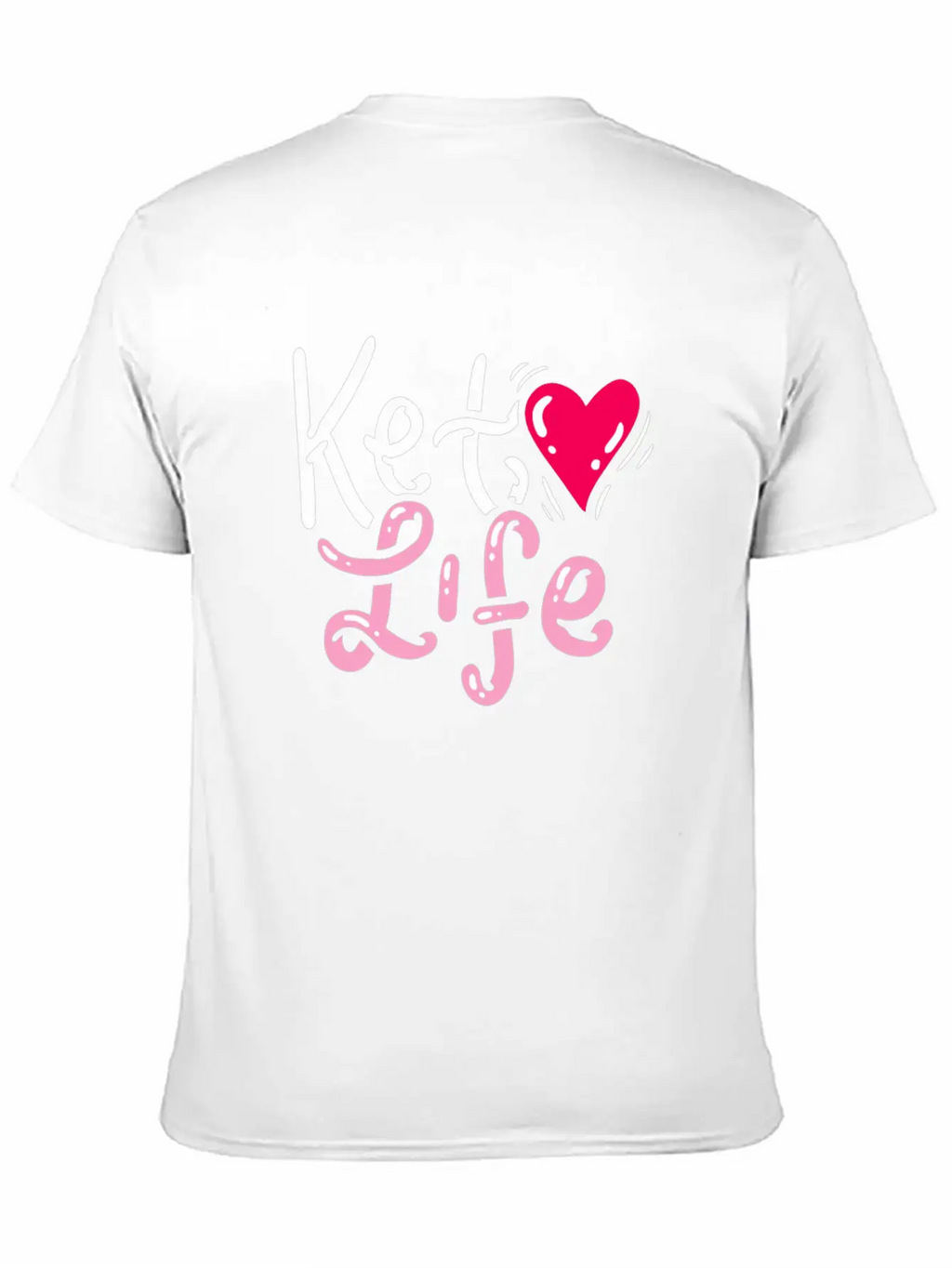 KETO DIET GIFT IDEA : Keto Life Classic Fit Graphic Tee For Daily Comfort – Unisex Cotton Shirt