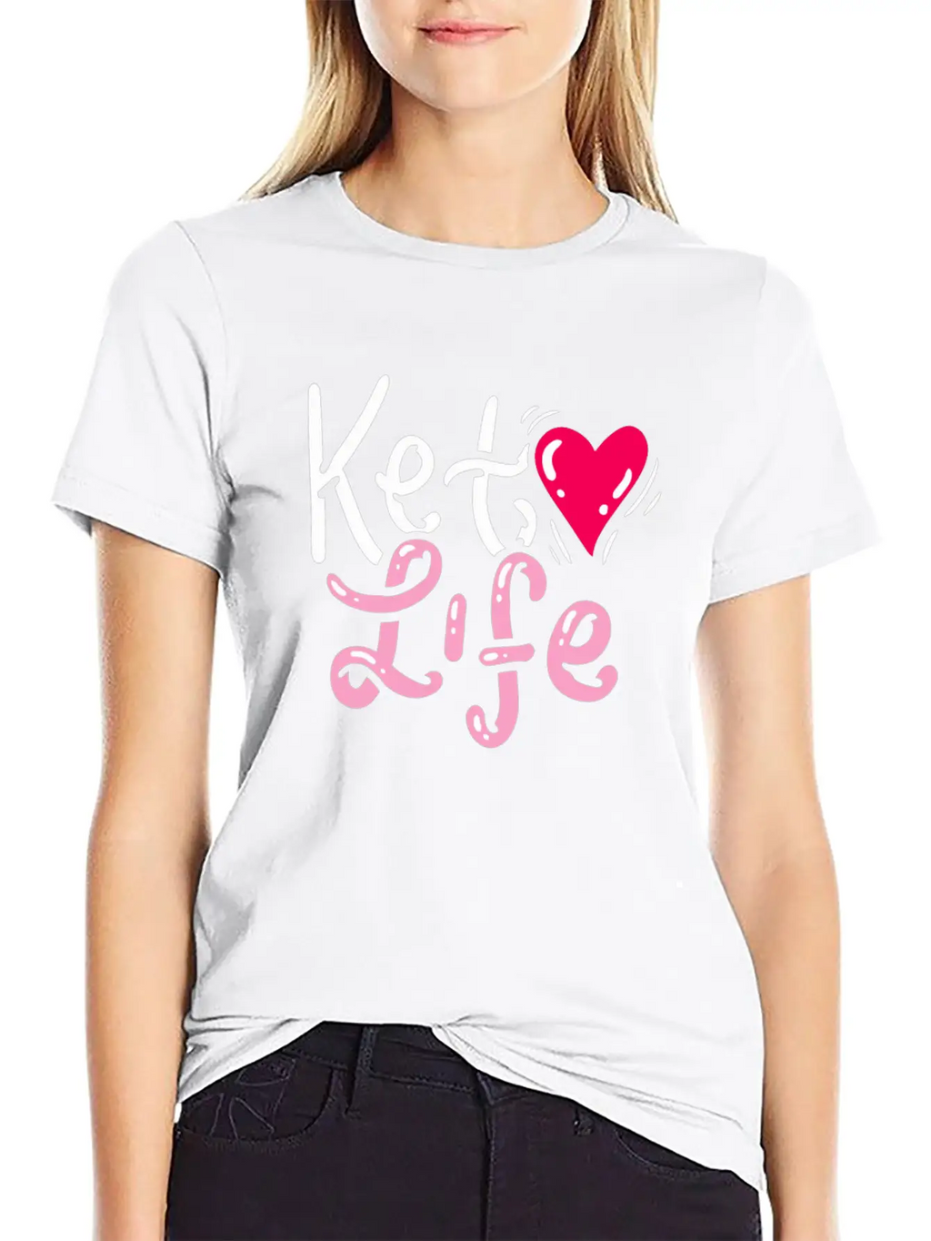 KETO DIET GIFT IDEA : Keto Life Classic Fit Graphic Tee For Daily Comfort – Unisex Cotton Shirt
