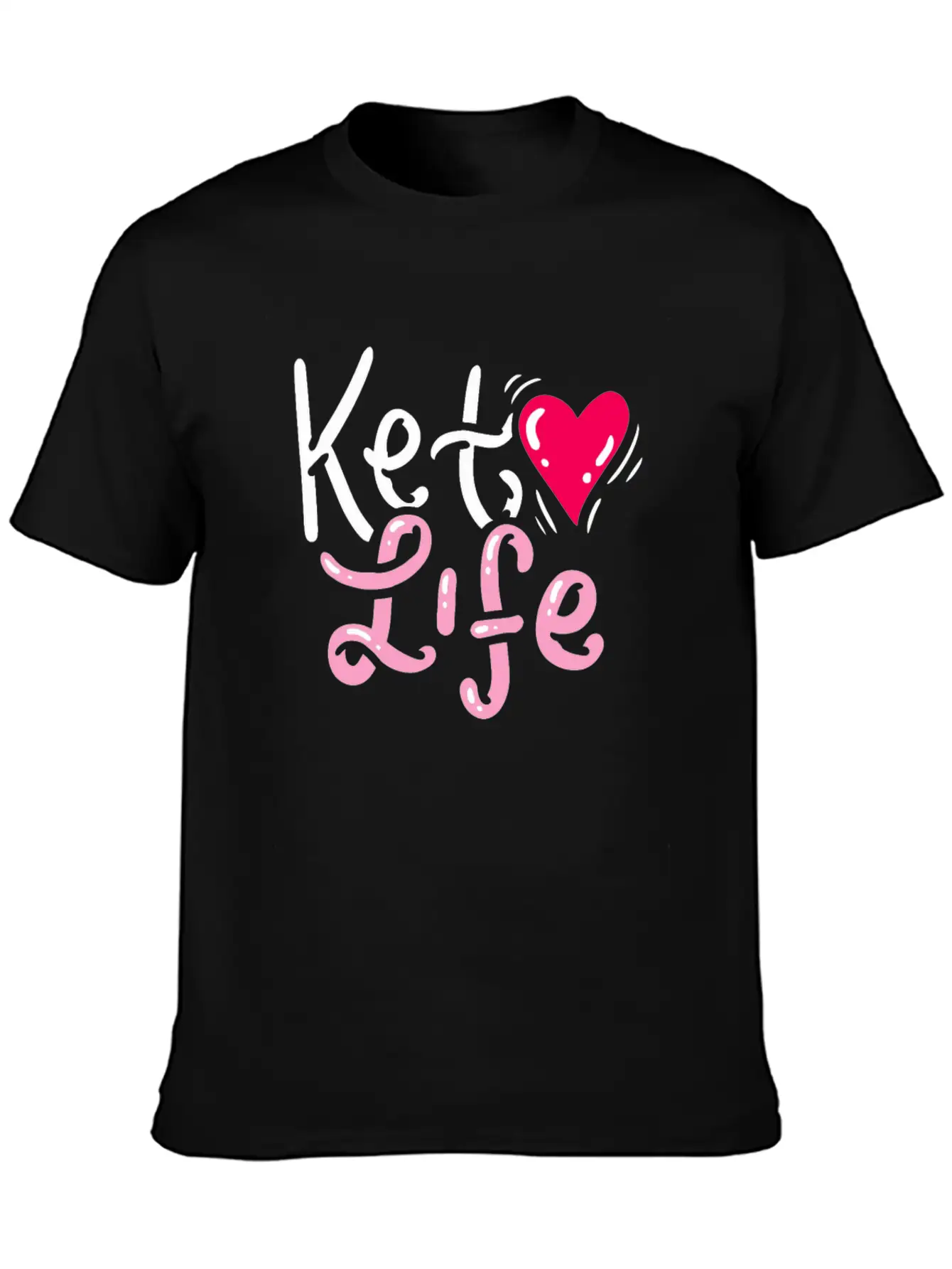 KETO DIET GIFT IDEA : Keto Life Classic Fit Graphic Tee For Daily Comfort – Unisex Cotton Shirt