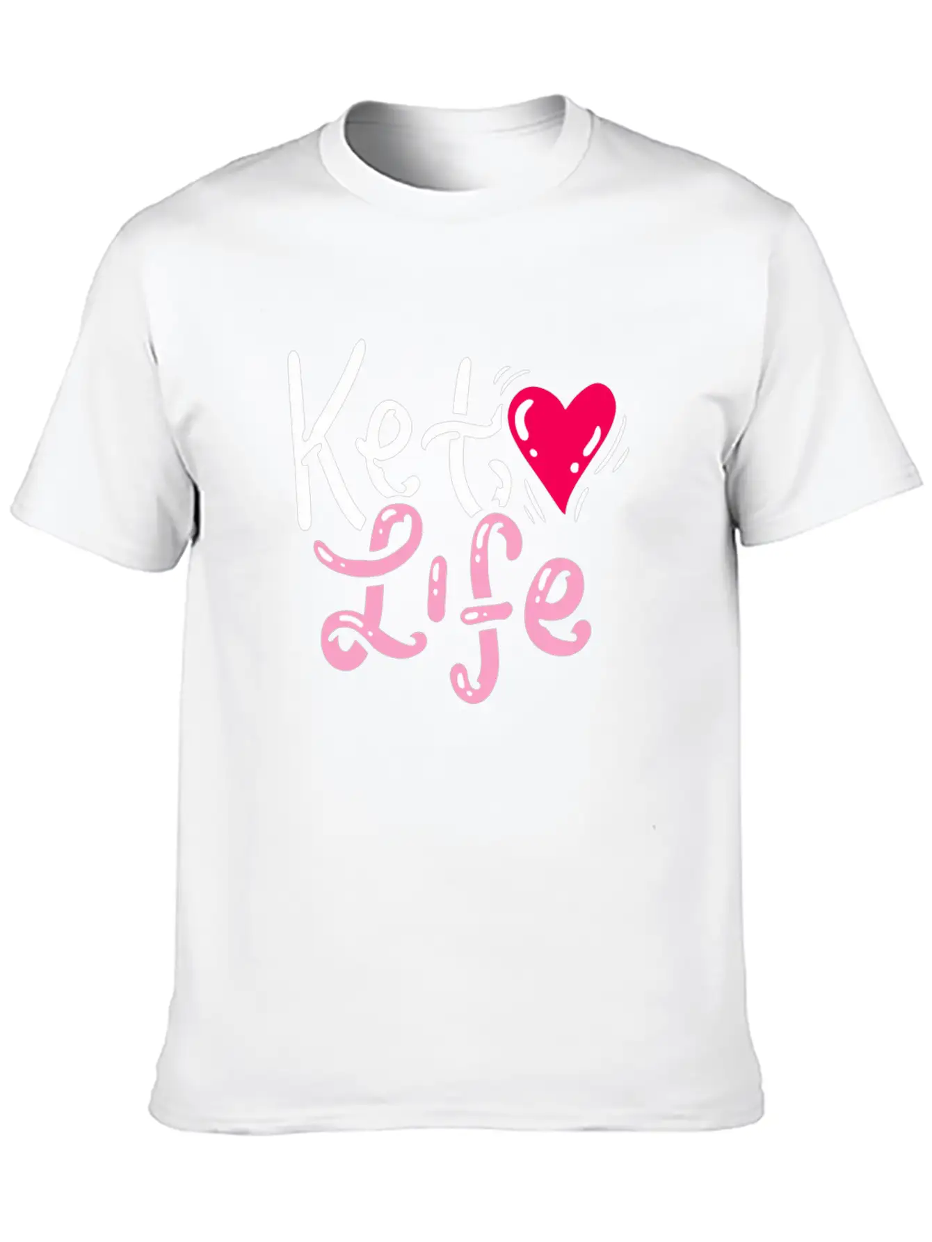 KETO DIET GIFT IDEA : Keto Life Classic Fit Graphic Tee For Daily Comfort – Unisex Cotton Shirt