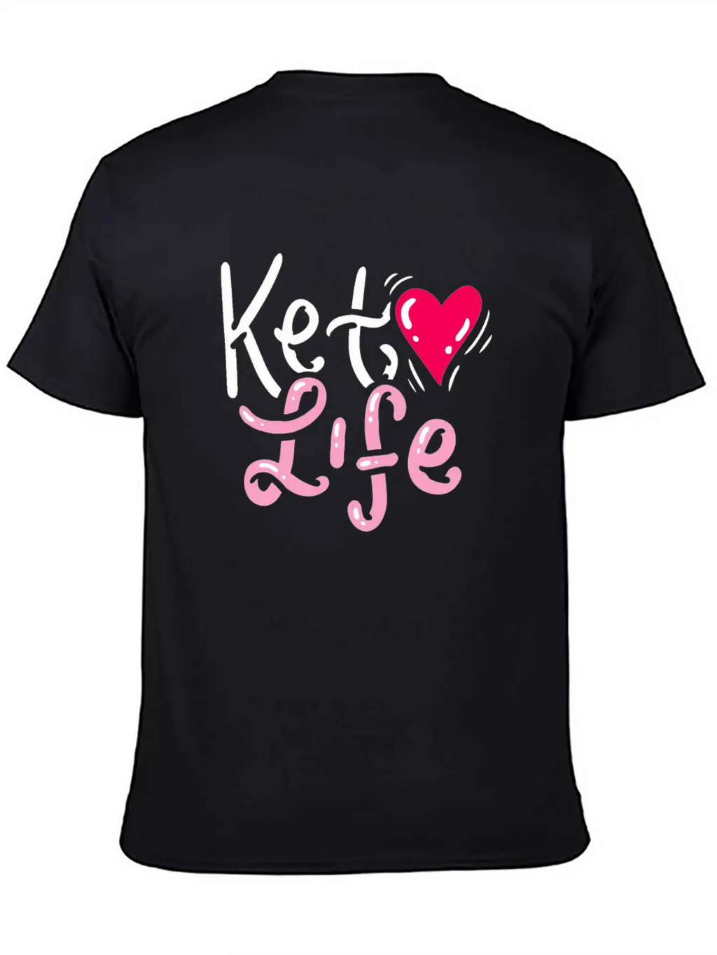 KETO DIET GIFT IDEA : Keto Life Classic Fit Graphic Tee For Daily Comfort – Unisex Cotton Shirt