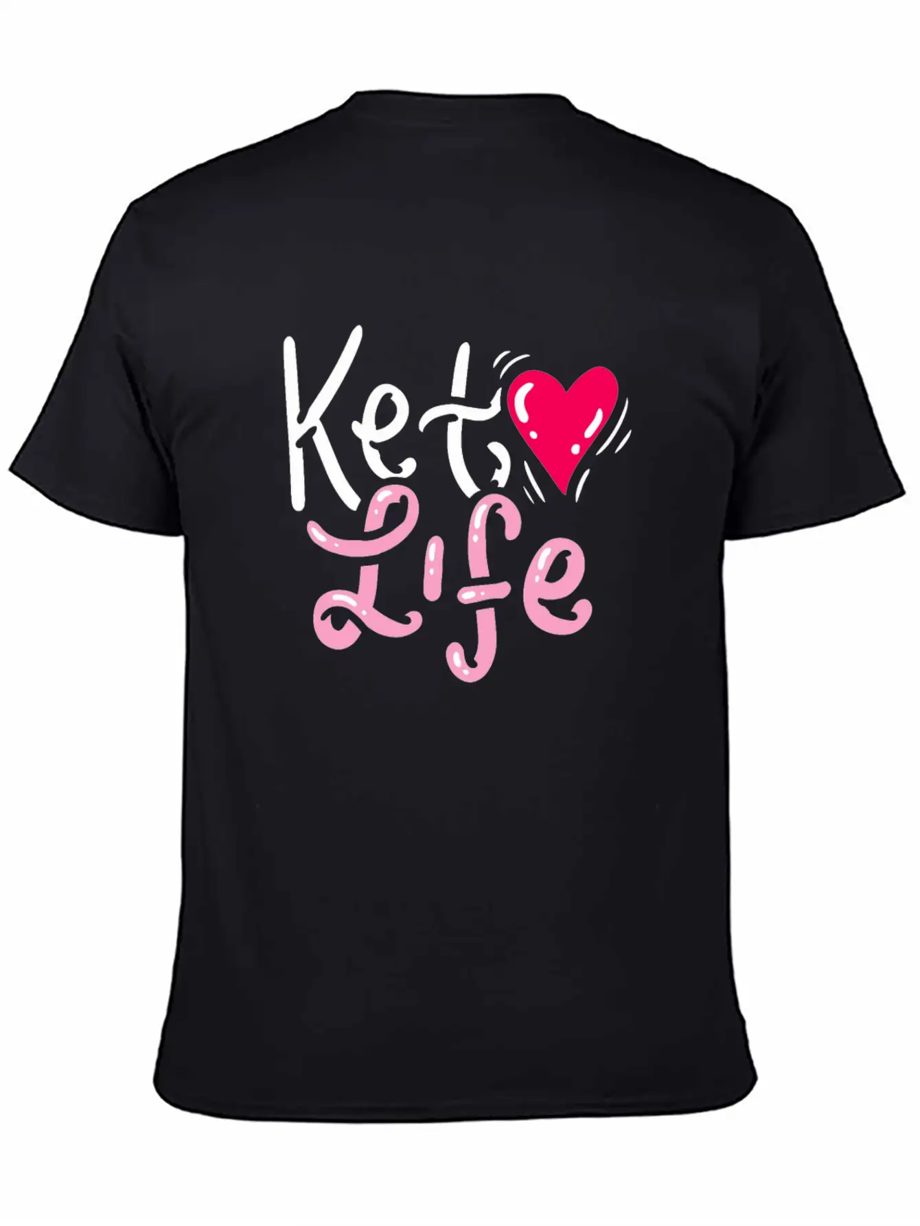 KETO DIET GIFT IDEA : Keto Life Classic Fit Graphic Tee For Daily Comfort – Unisex Cotton Shirt