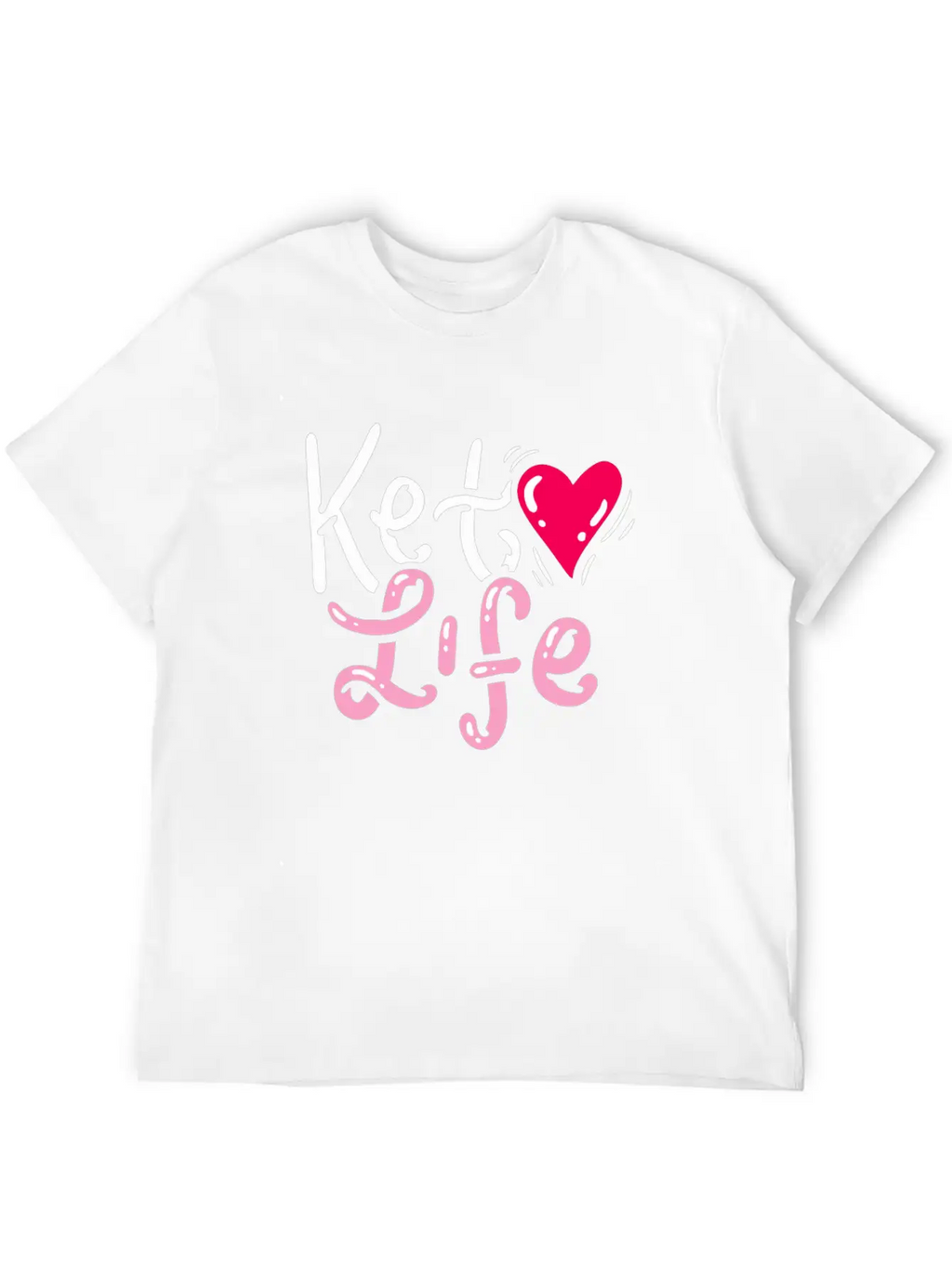KETO DIET GIFT IDEA : Keto Life Classic Fit Graphic Tee For Daily Comfort – Unisex Cotton Shirt