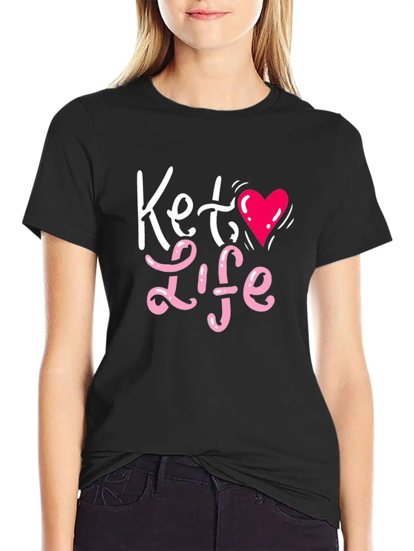 KETO DIET GIFT IDEA : Keto Life Classic Fit Graphic Tee For Daily Comfort – Unisex Cotton Shirt