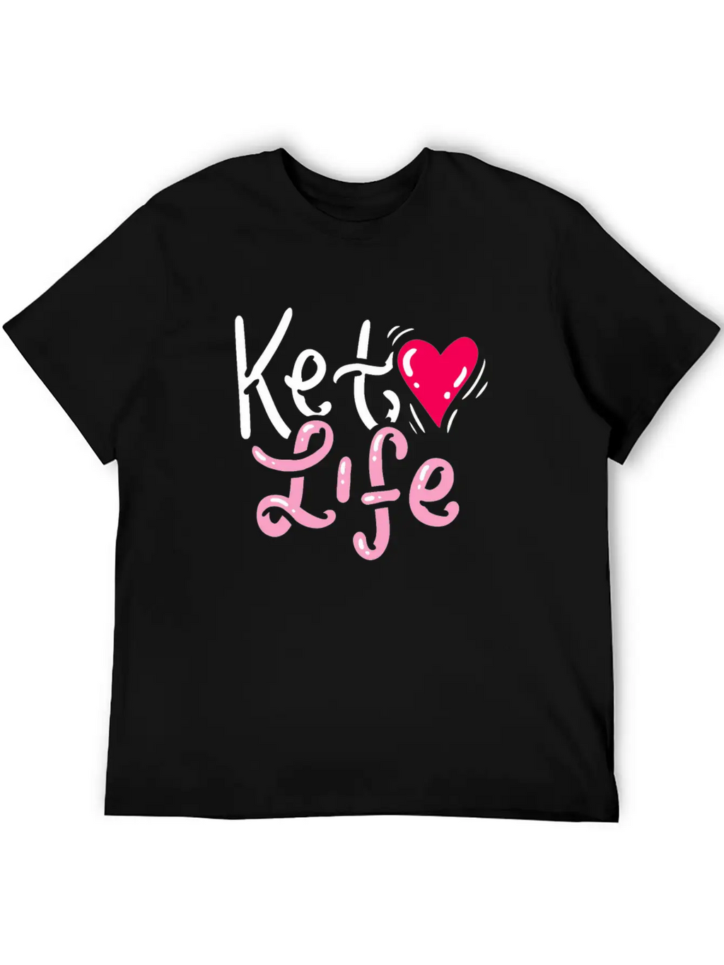 KETO DIET GIFT IDEA : Keto Life Classic Fit Graphic Tee For Daily Comfort – Unisex Cotton Shirt