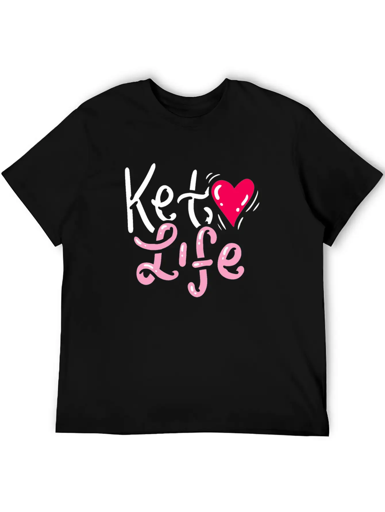 KETO DIET GIFT IDEA : Keto Life Classic Fit Graphic Tee For Daily Comfort – Unisex Cotton Shirt