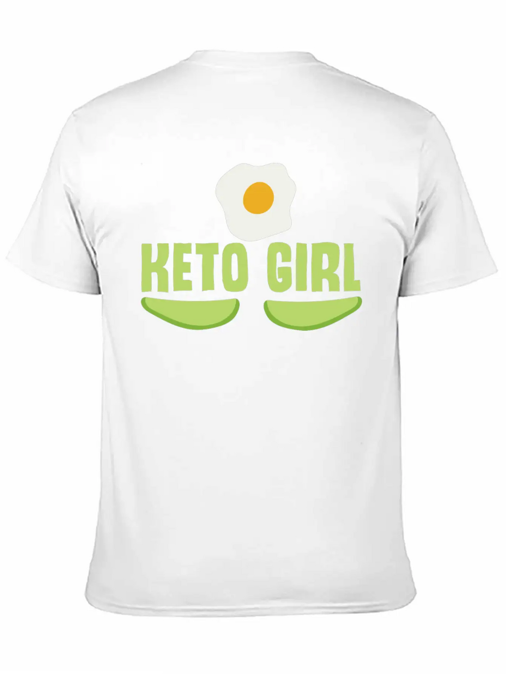 Keto Girl Ketogenic Diet Joke Saying Girls Breathable Soft Cotton T-Shirt – Timeless Casual Look