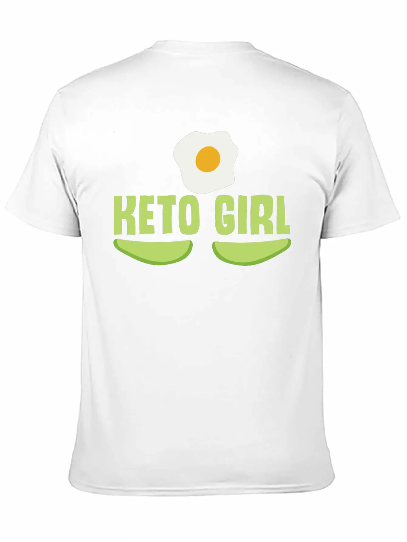 Keto Girl Ketogenic Diet Joke Saying Girls Breathable Soft Cotton T-Shirt – Timeless Casual Look