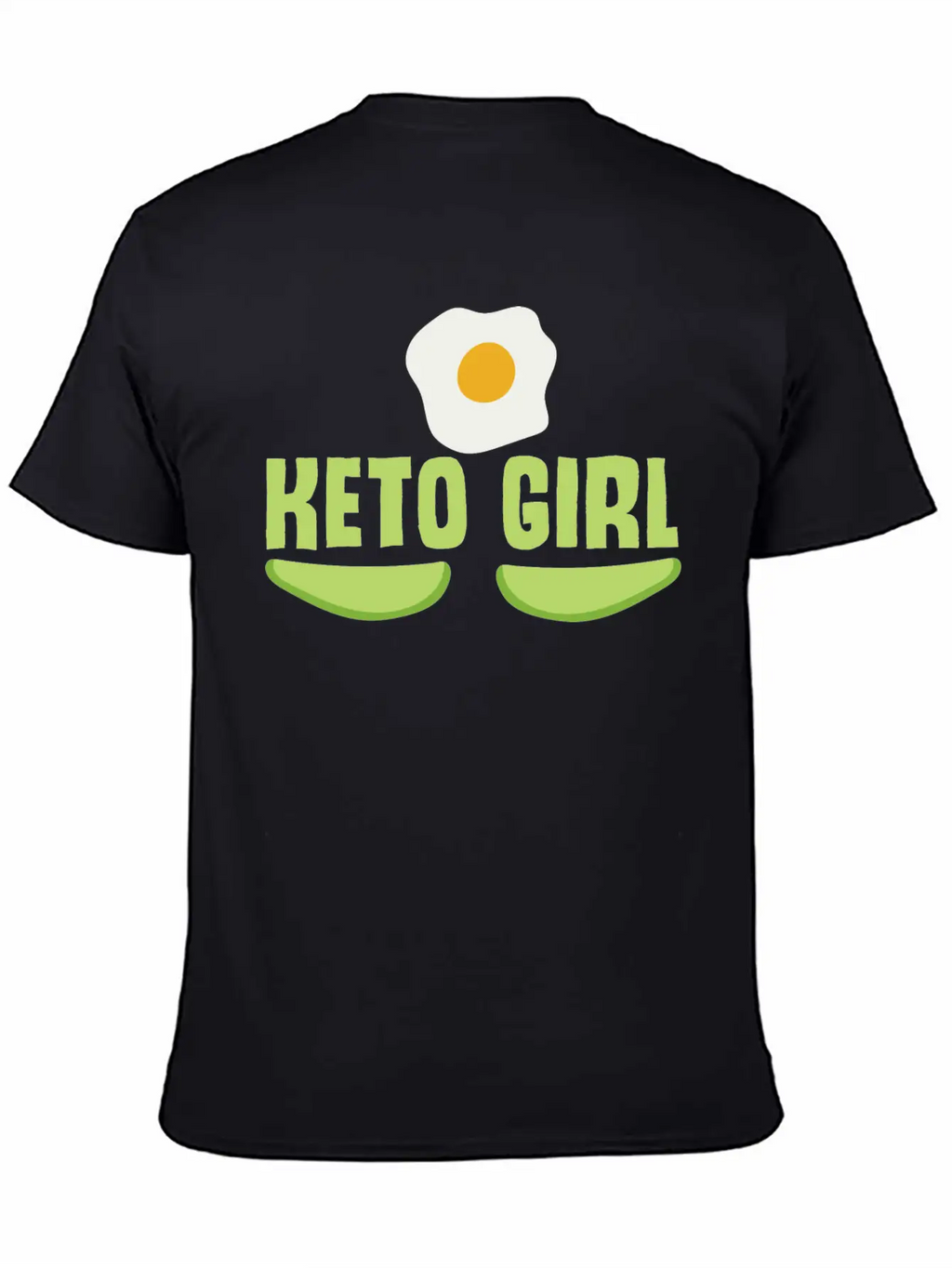 Keto Girl Ketogenic Diet Joke Saying Girls Breathable Soft Cotton T-Shirt – Timeless Casual Look