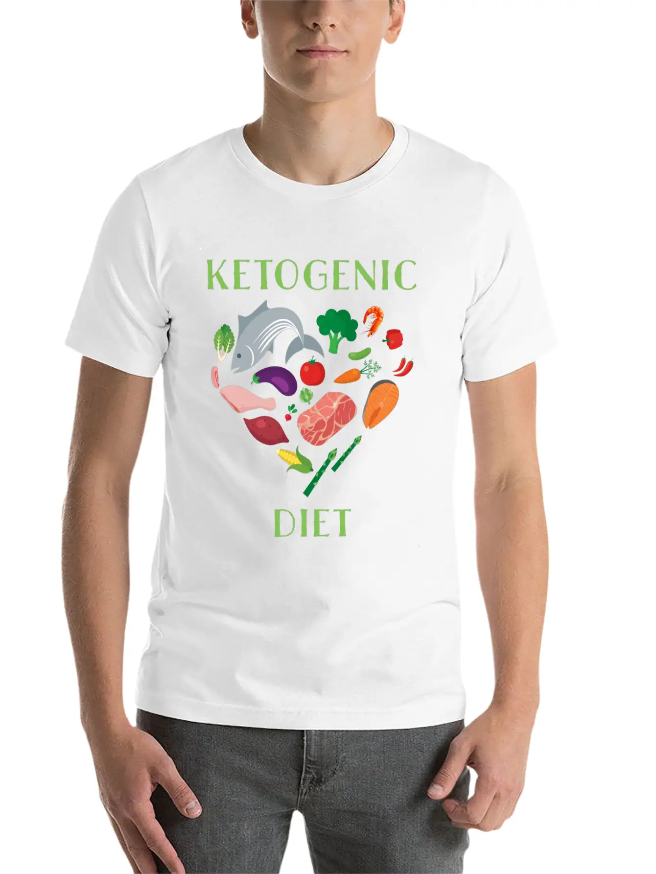Keto Life Unisex Casual T-Shirt – Clean Design For Daily Comfort