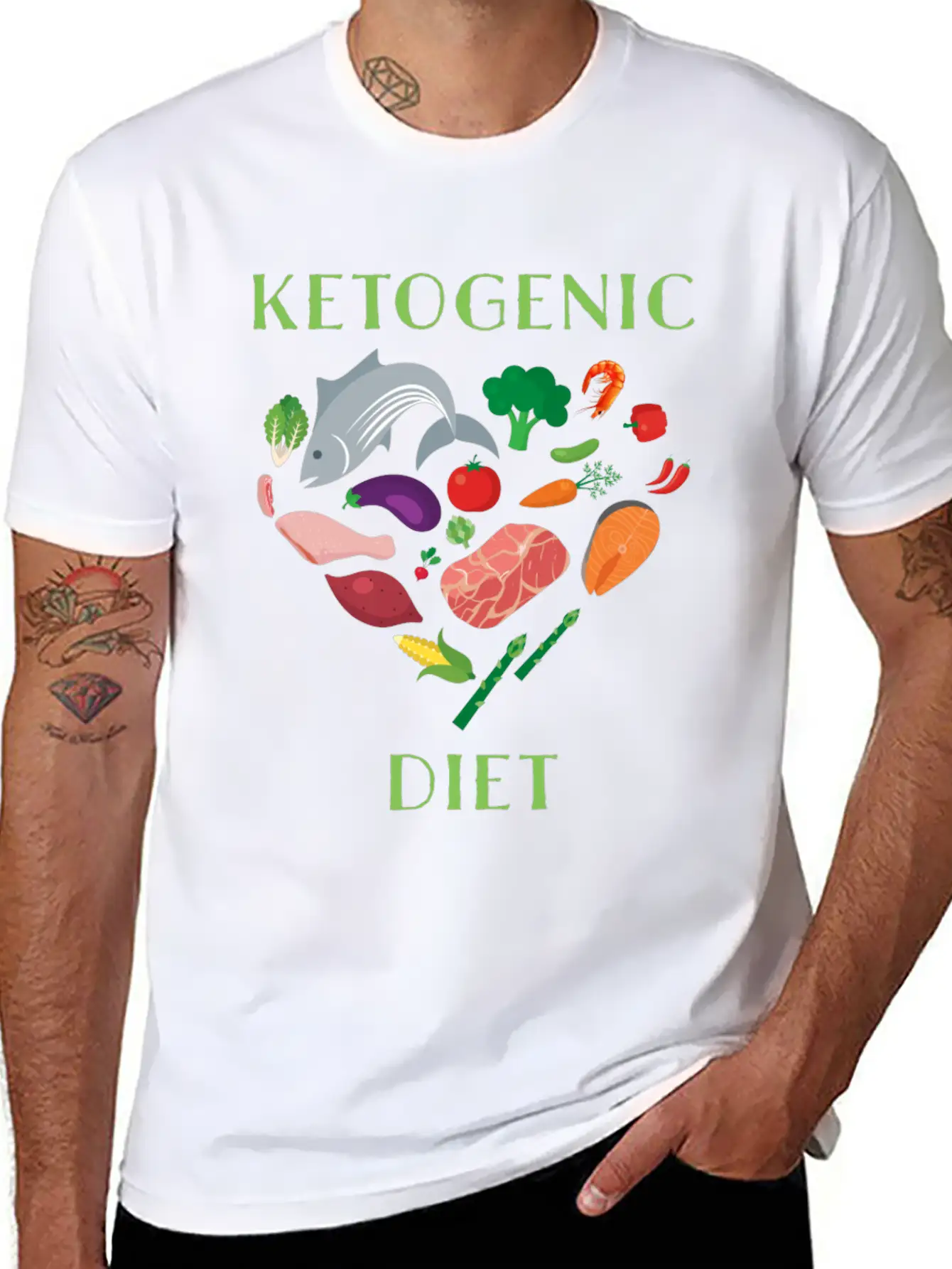 Keto Life Unisex Casual T-Shirt – Clean Design For Daily Comfort