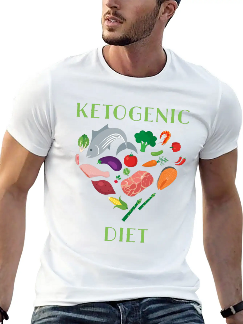 Keto Life Unisex Casual T-Shirt – Clean Design For Daily Comfort