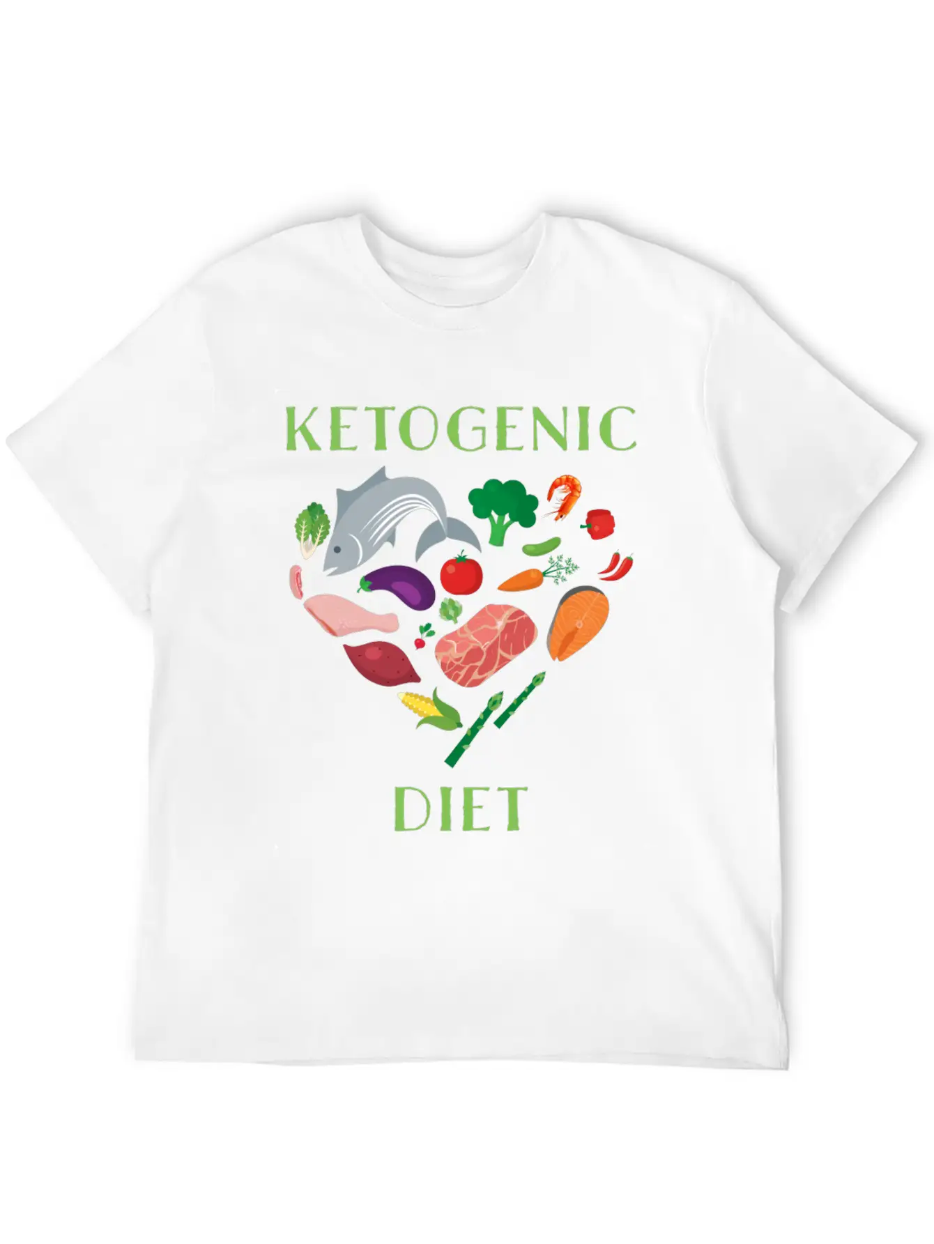 Keto Life Unisex Casual T-Shirt – Clean Design For Daily Comfort