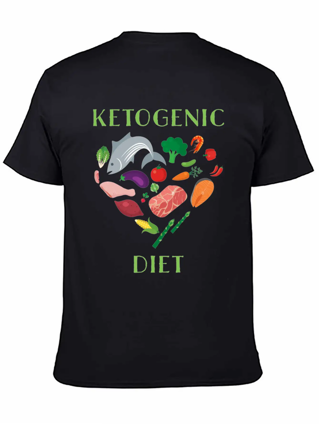 Keto Life Unisex Casual T-Shirt – Clean Design For Daily Comfort