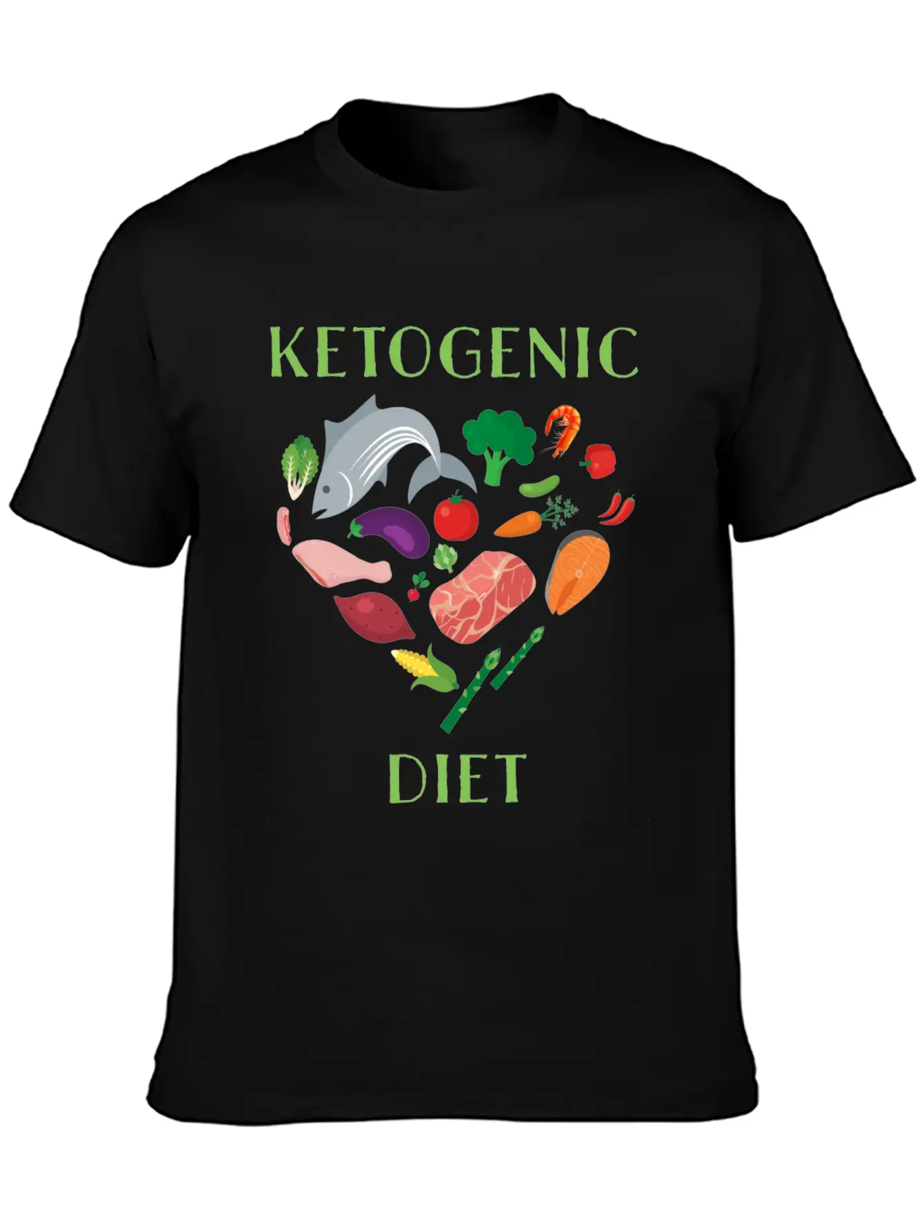 Keto Life Unisex Casual T-Shirt – Clean Design For Daily Comfort