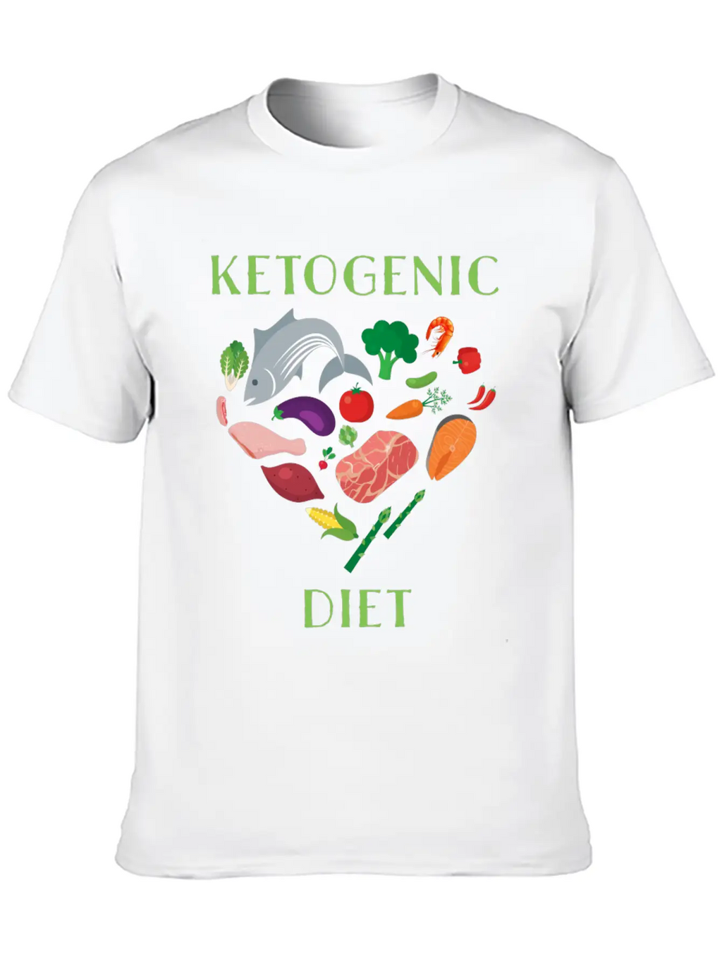 Keto Life Unisex Casual T-Shirt – Clean Design For Daily Comfort