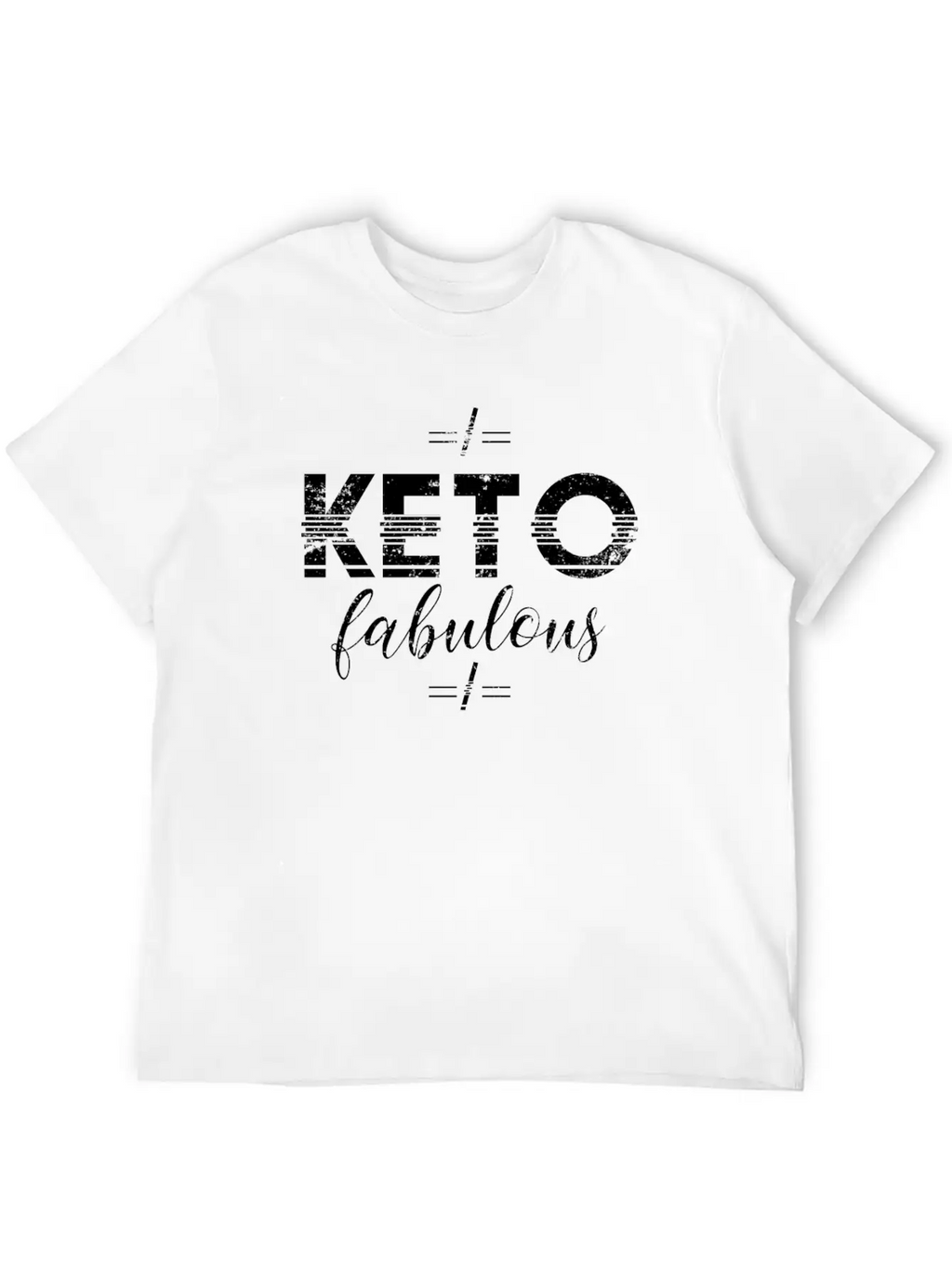 Keto Lifestyle Breathable Soft Cotton T-Shirt – Timeless Casual Look